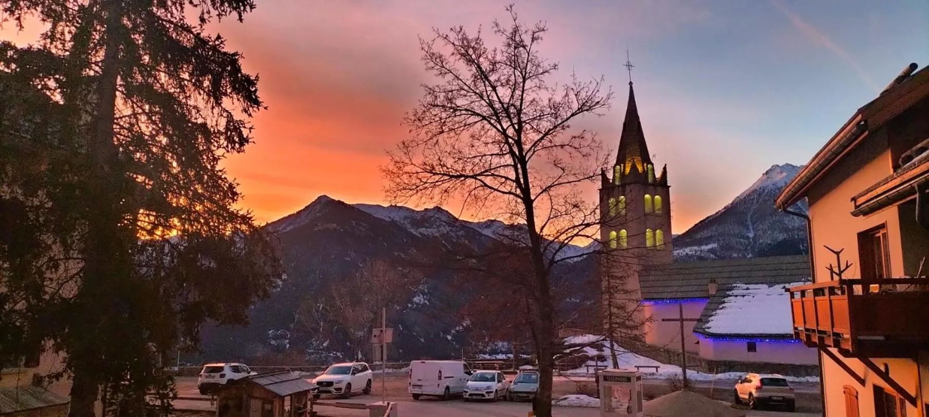Sunrise in Auberge La maison de Catherine
