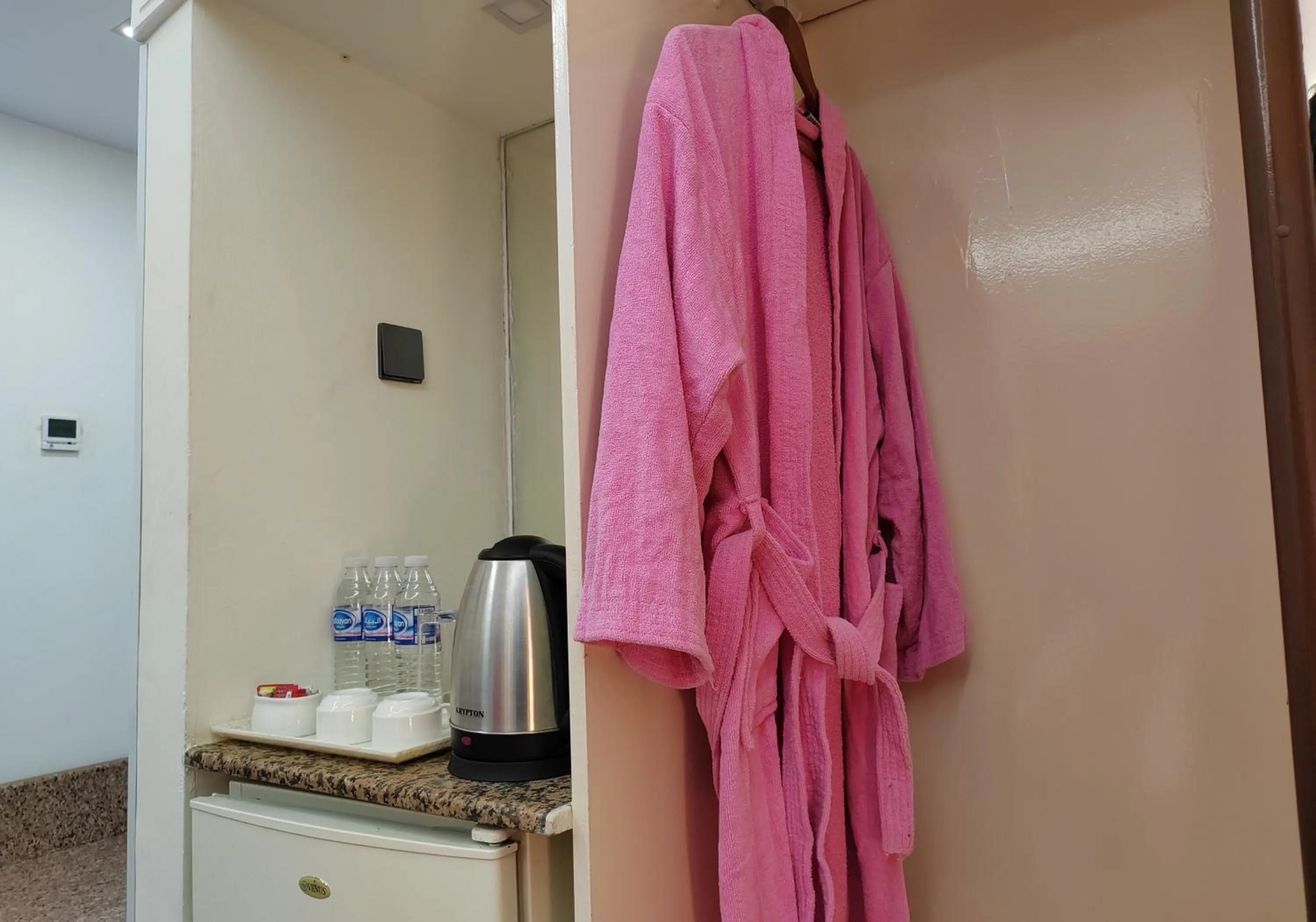 Kitchen or kitchenette in Le Paradise Palace Hotel Deira Dubai Al Rigga