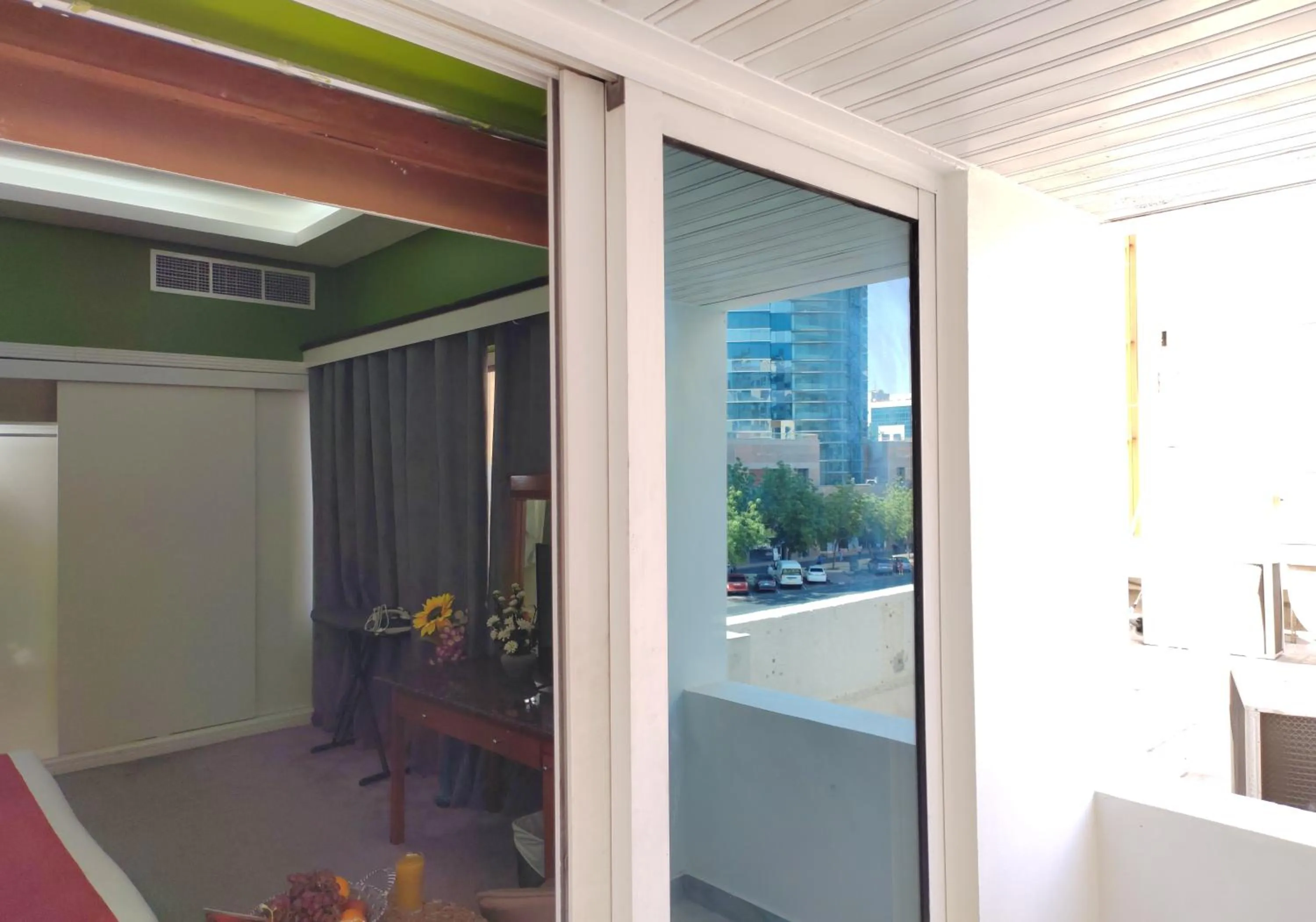 Balcony/Terrace in Le Paradise Palace Hotel Deira Dubai Al Rigga