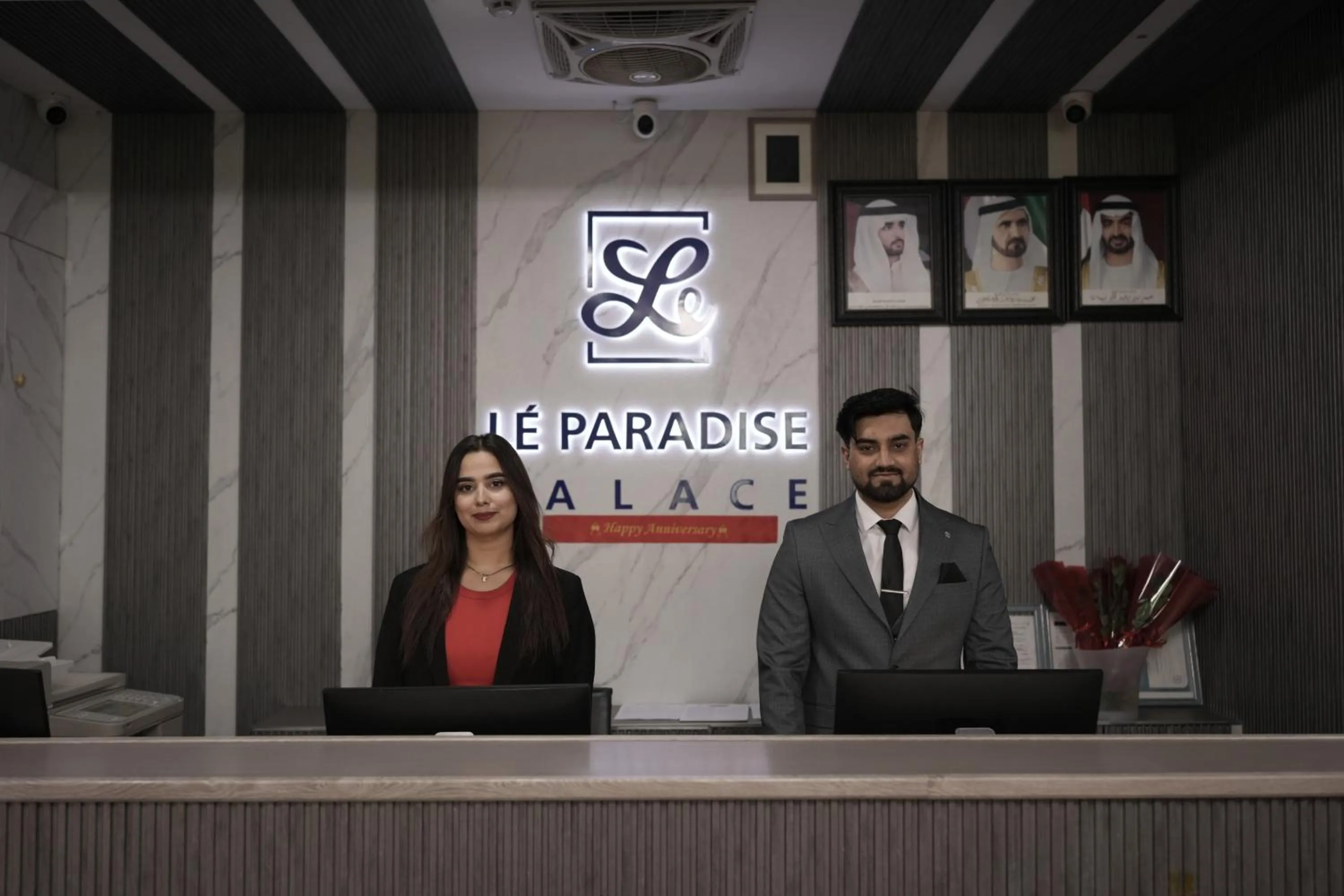 Lobby or reception in Le Paradise Palace Hotel Deira Dubai Al Rigga