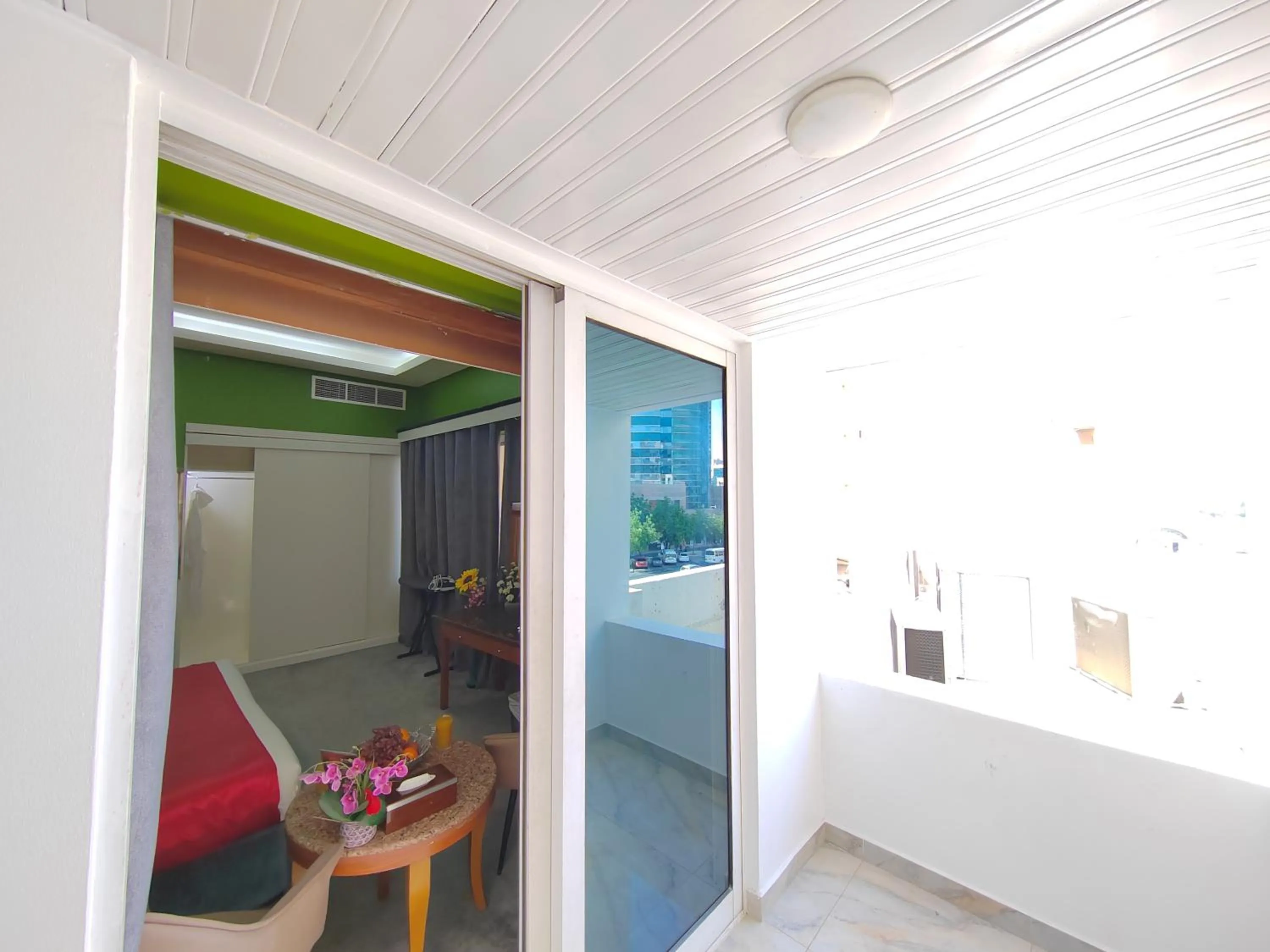 Balcony/Terrace in Le Paradise Palace Hotel Deira Dubai Al Rigga