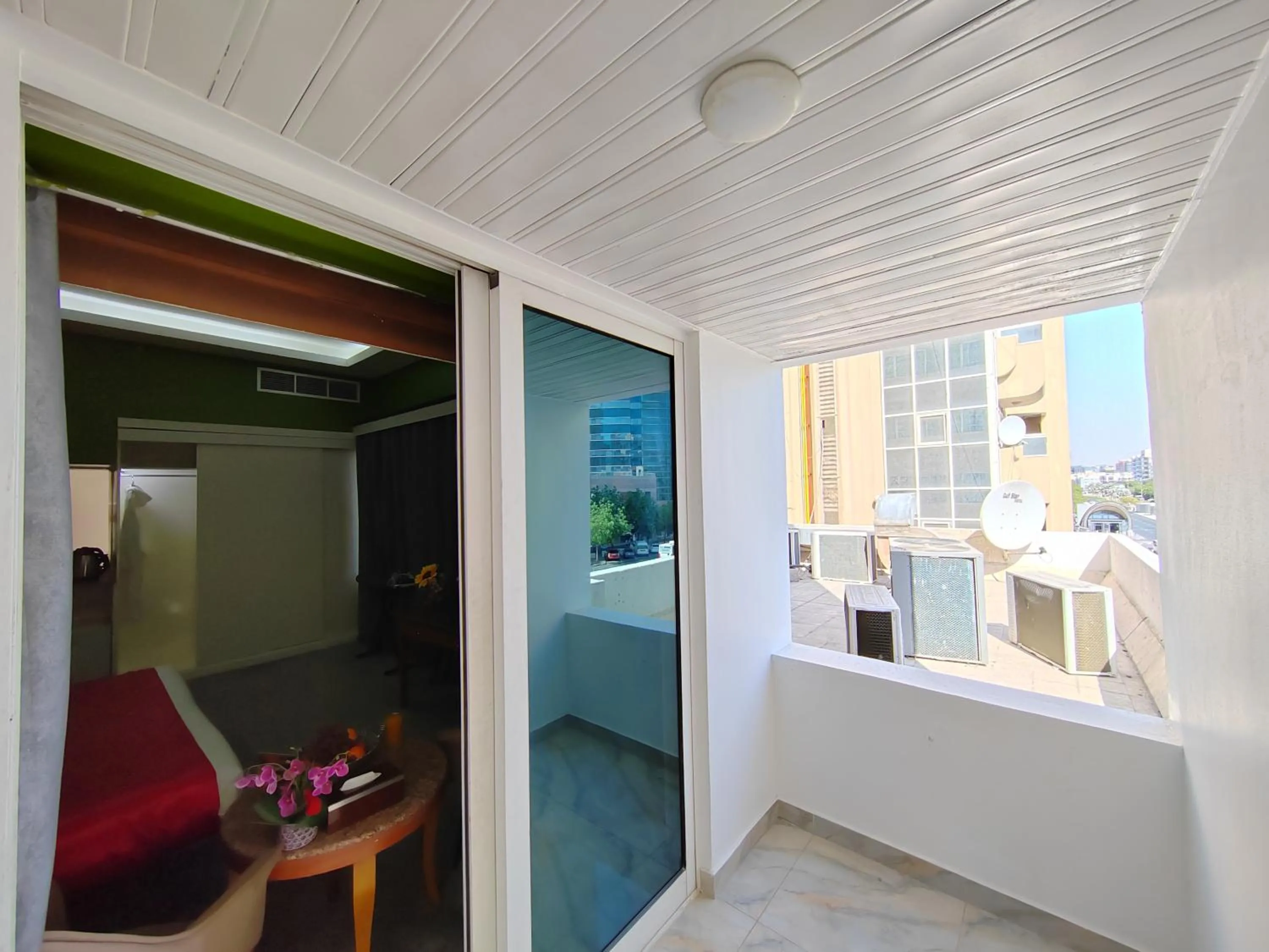 Balcony/Terrace in Le Paradise Palace Hotel Deira Dubai Al Rigga