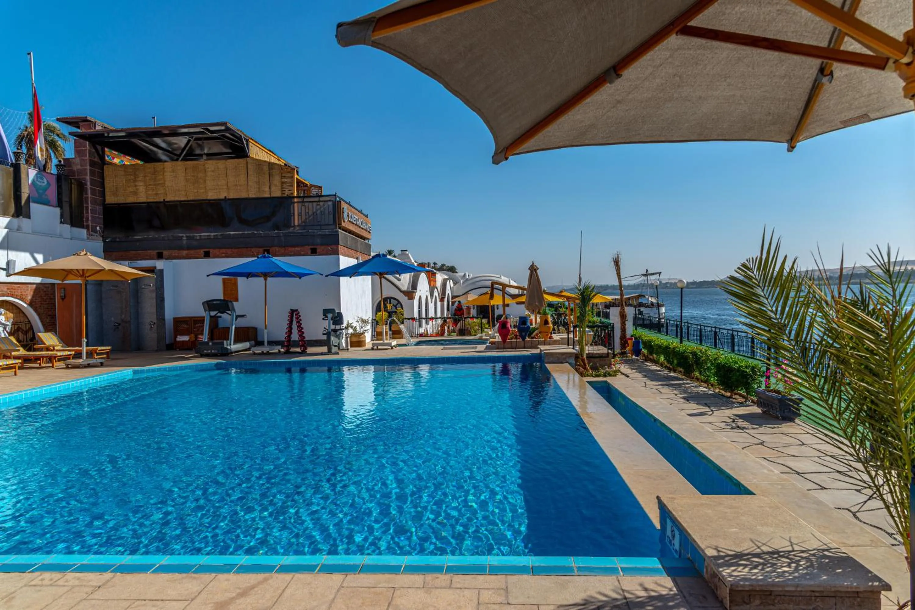 Day in Sonesta Nouba Hotel Aswan