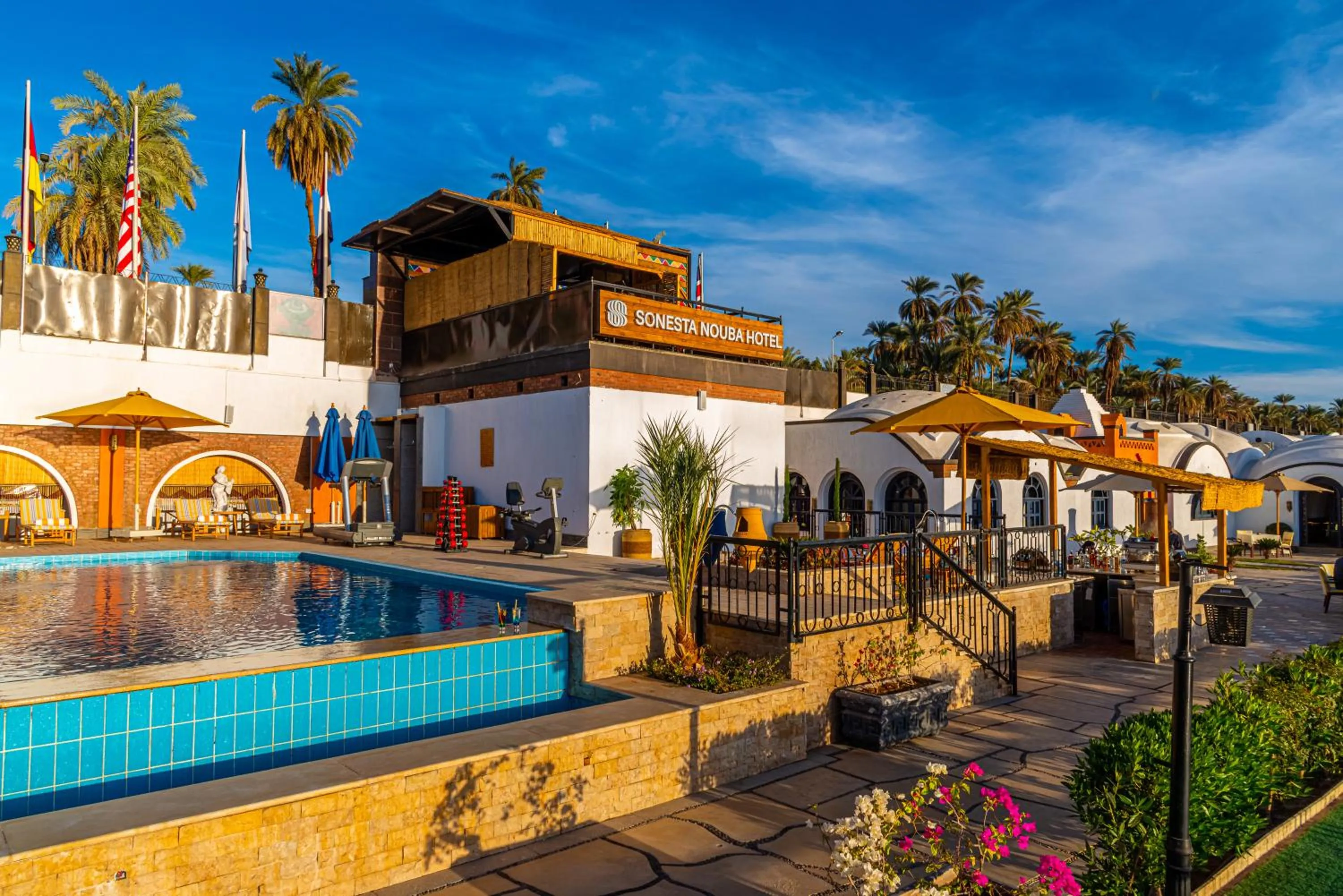 Property building in Sonesta Nouba Hotel Aswan