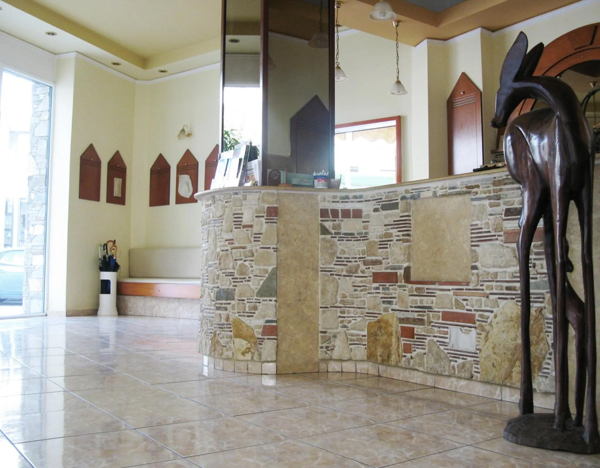 Lobby or reception in Hotel Marko