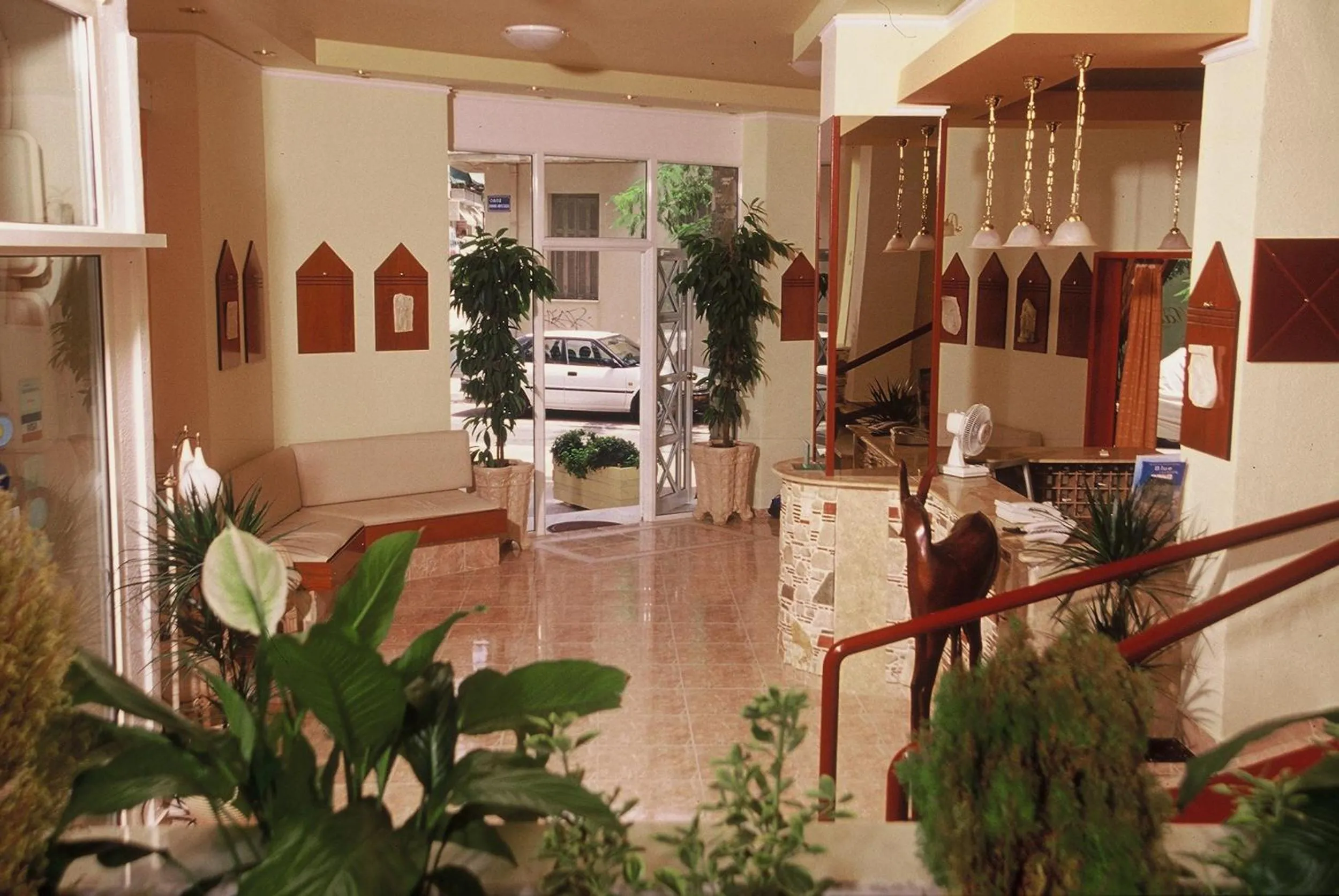 Lobby or reception in Hotel Marko