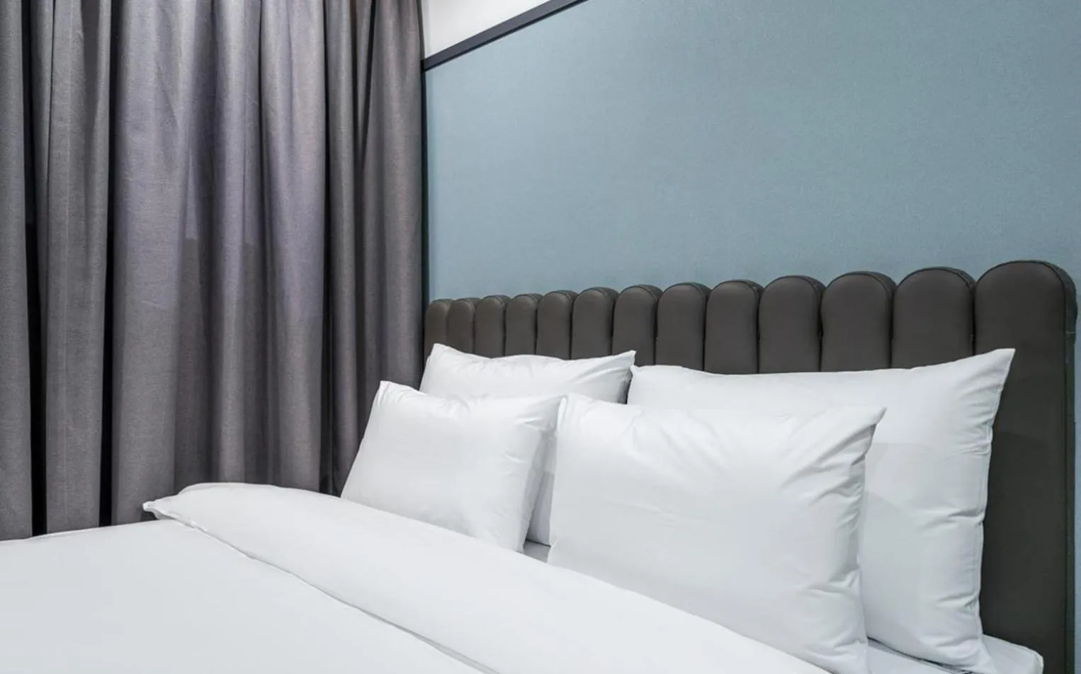 Bed in Number25 Hotel Namchuncheon