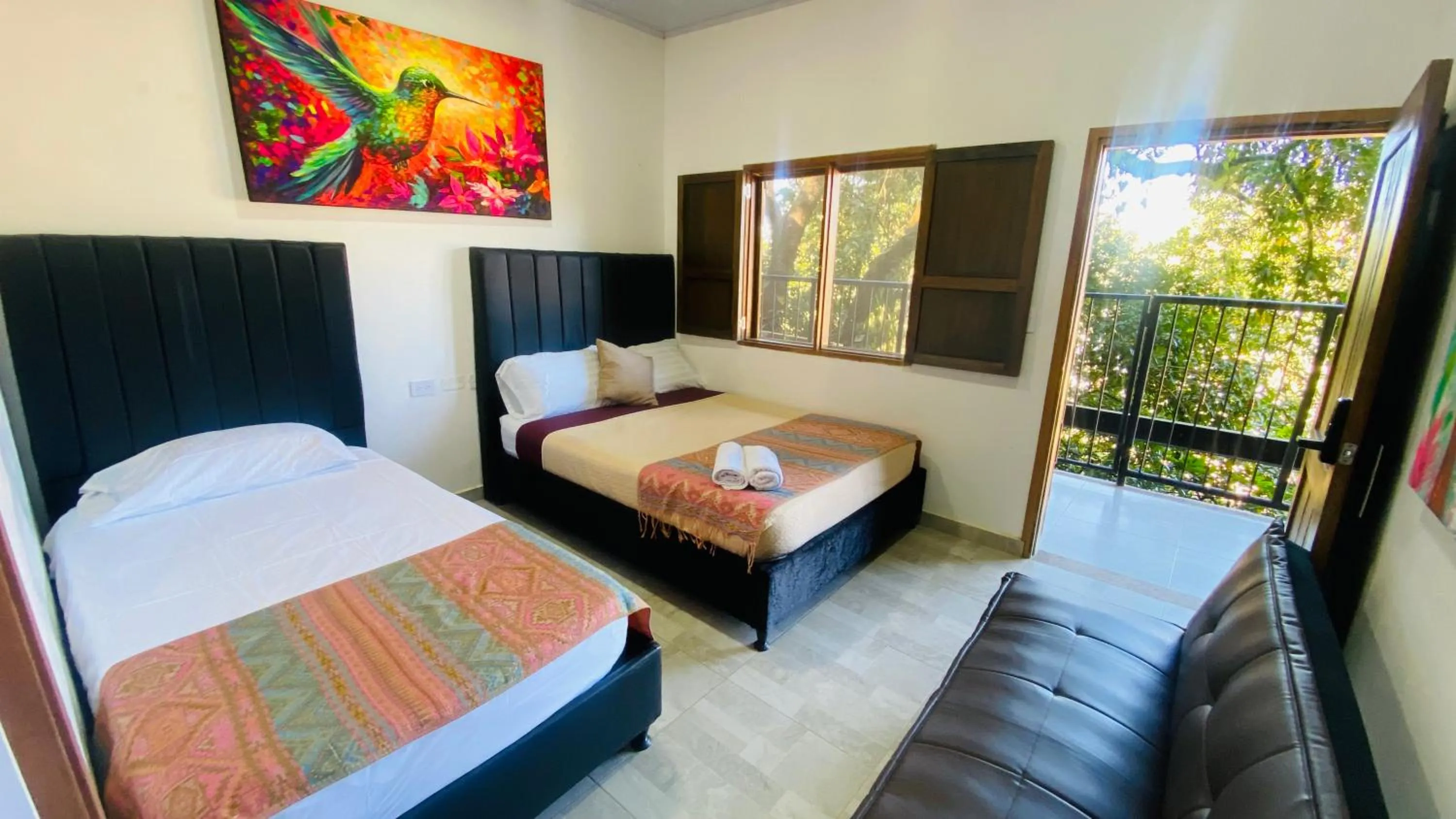 Bed in Coffee House Minca