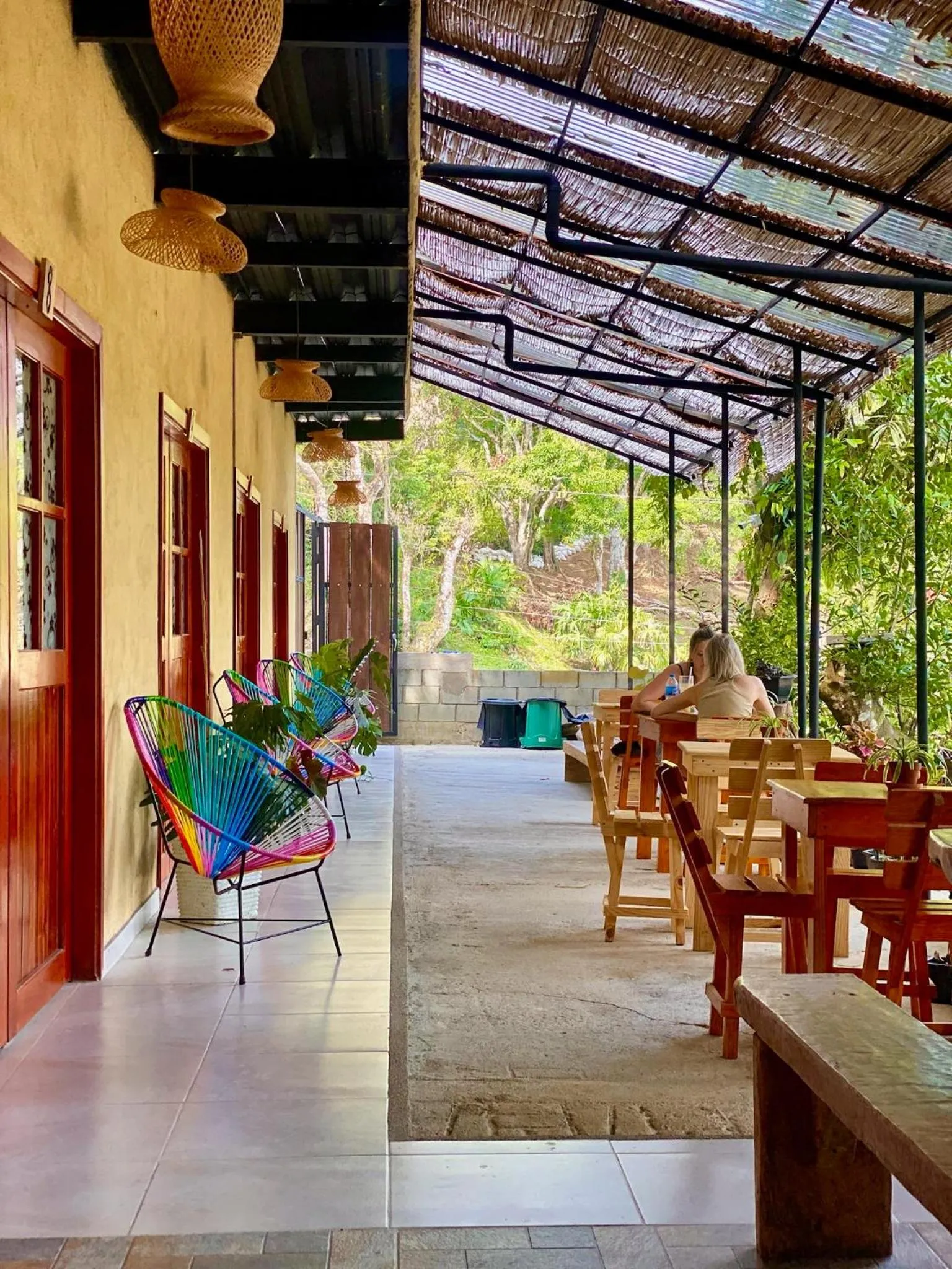 Patio in Coffee House Minca