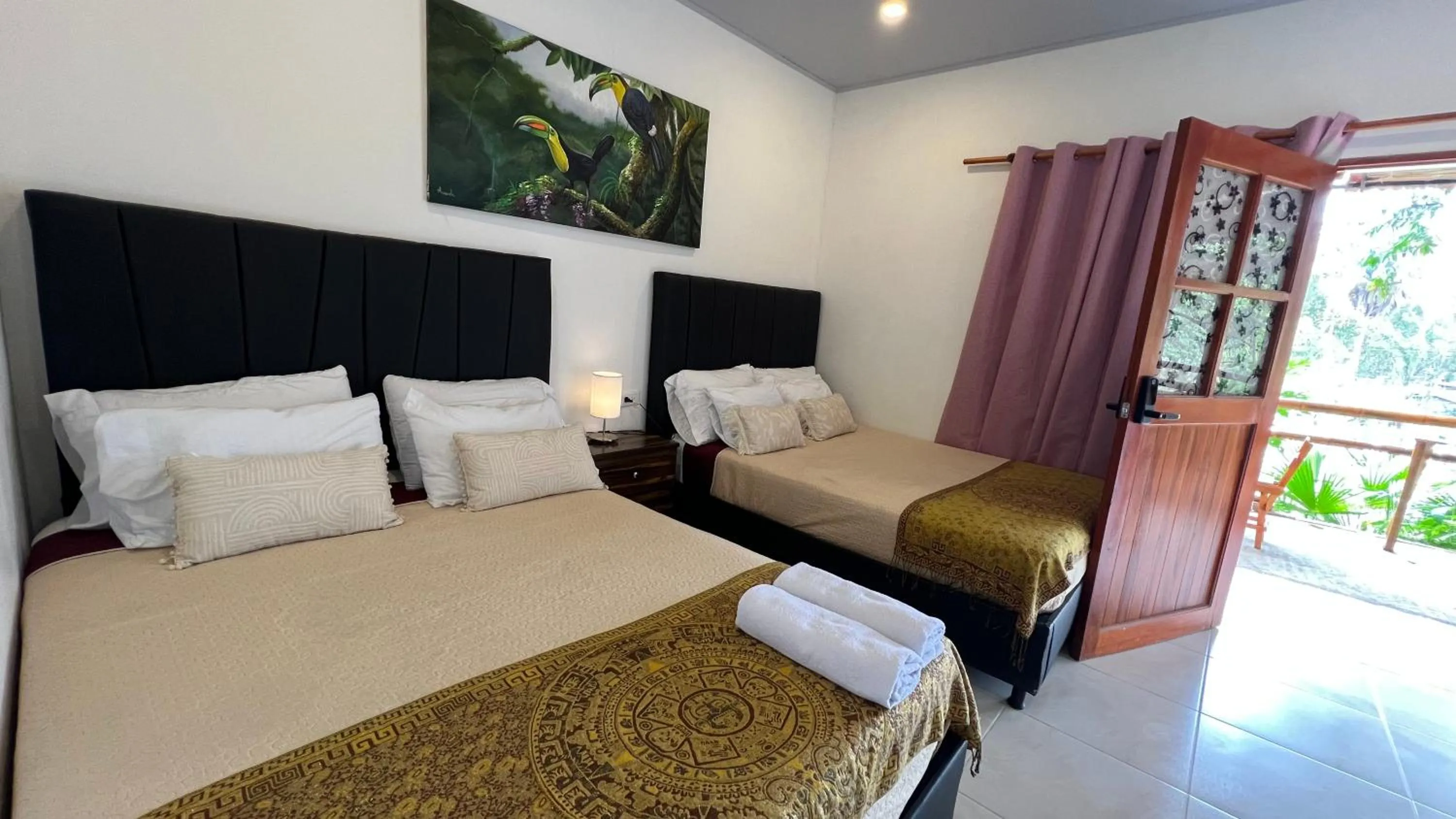 Bed in Coffee House Minca