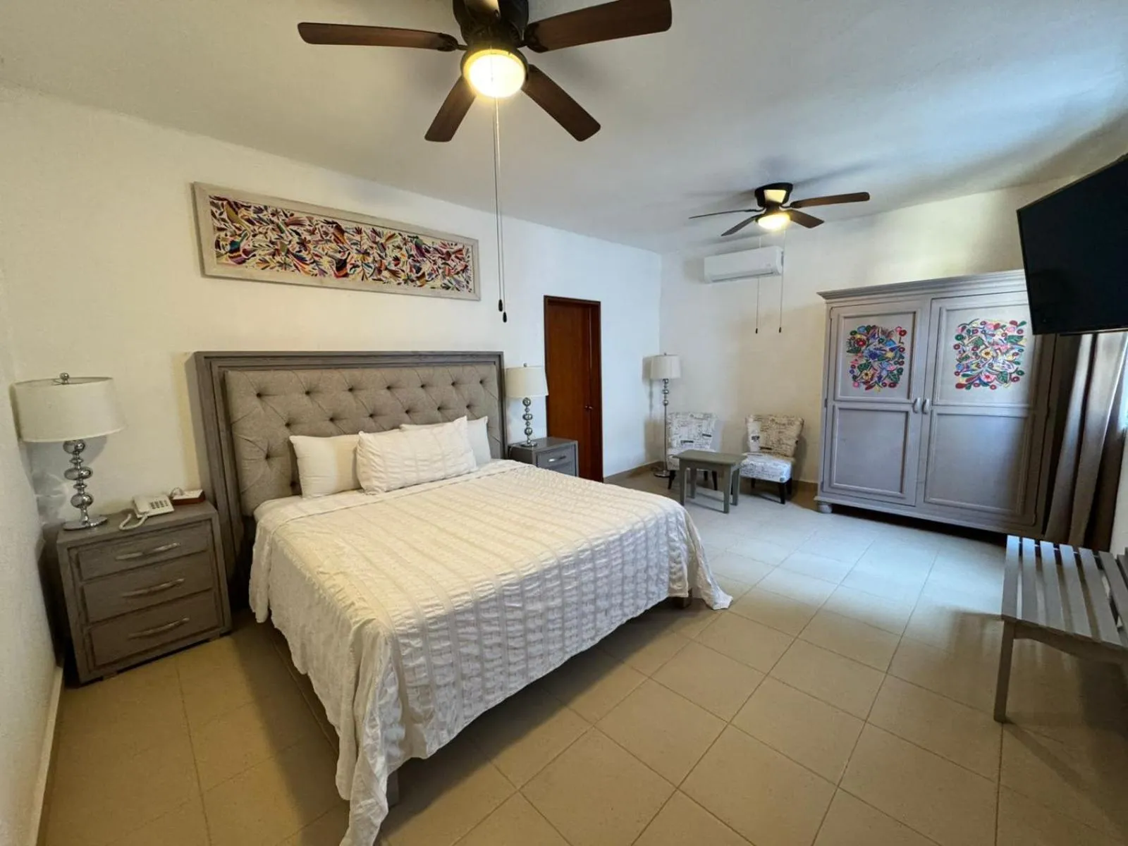 Bed in Ex Hacienda Santa Cecilia