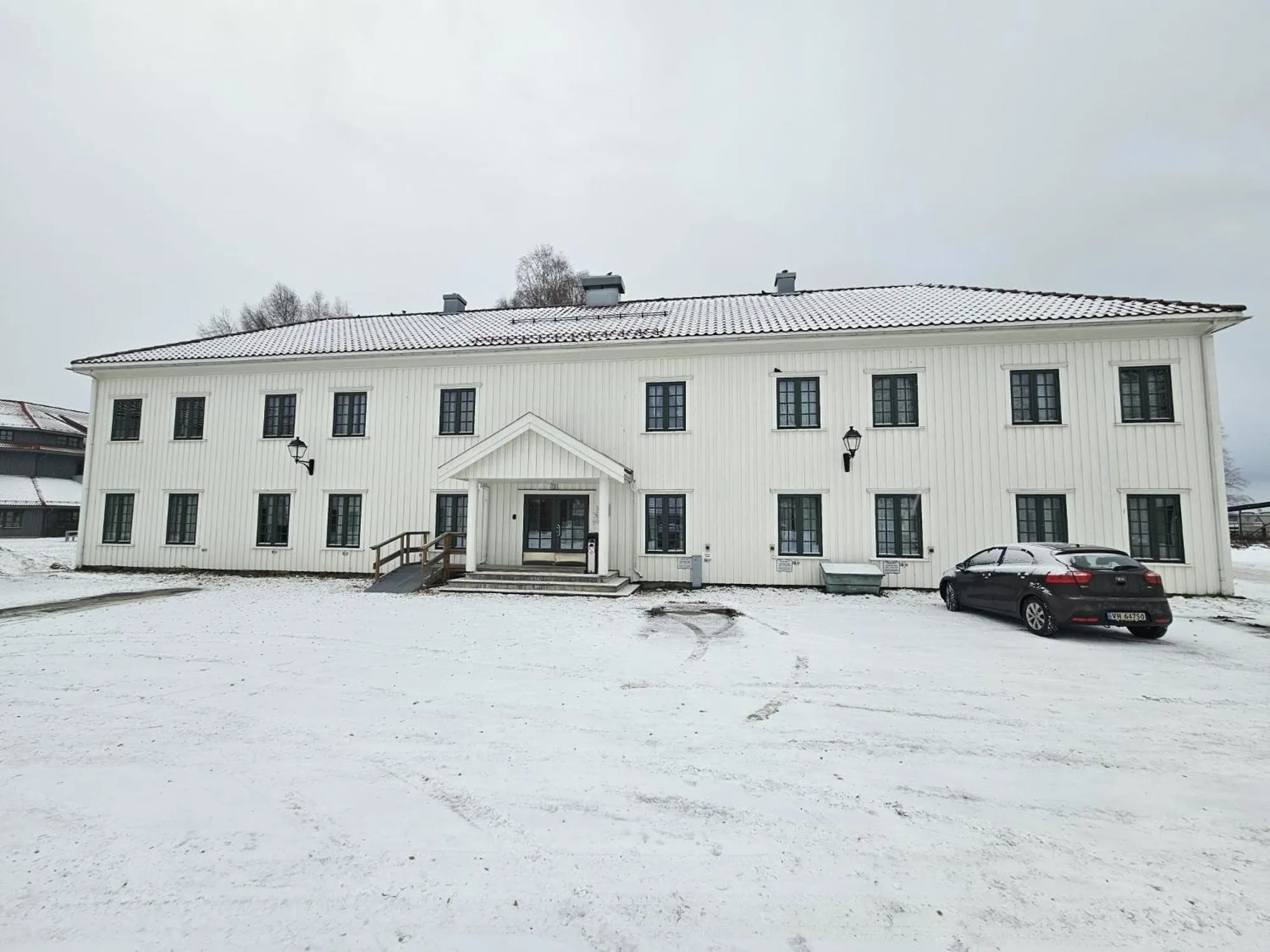 Property building in Oslo Airport Budget Apartments