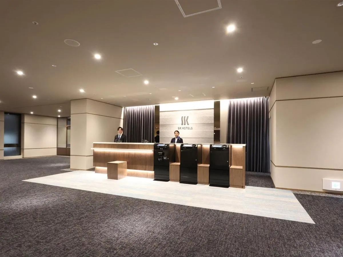 Lobby or reception in SK HOTEL Kobe Ekimae