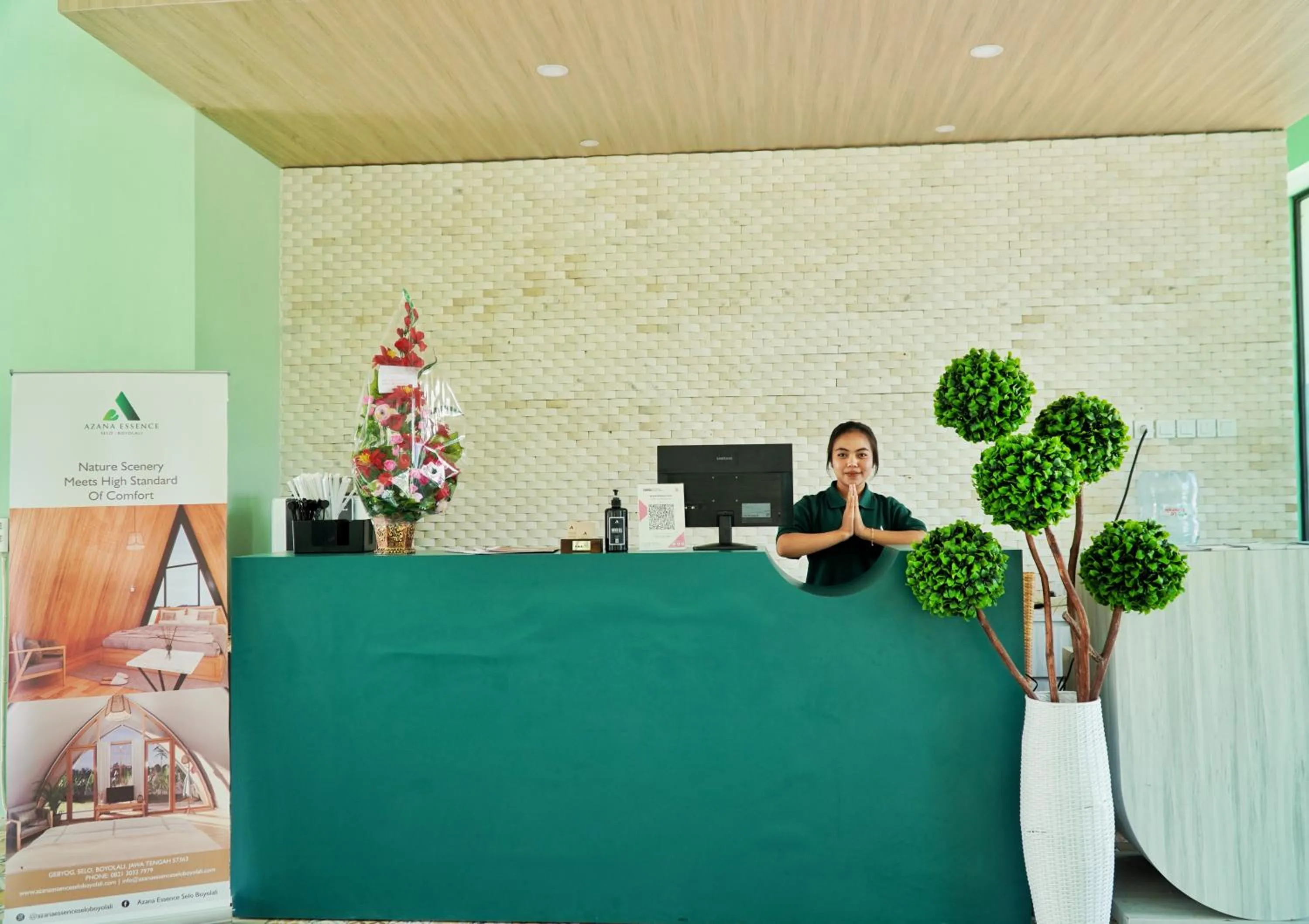 Lobby or reception in Azana Essence Selo Boyolali