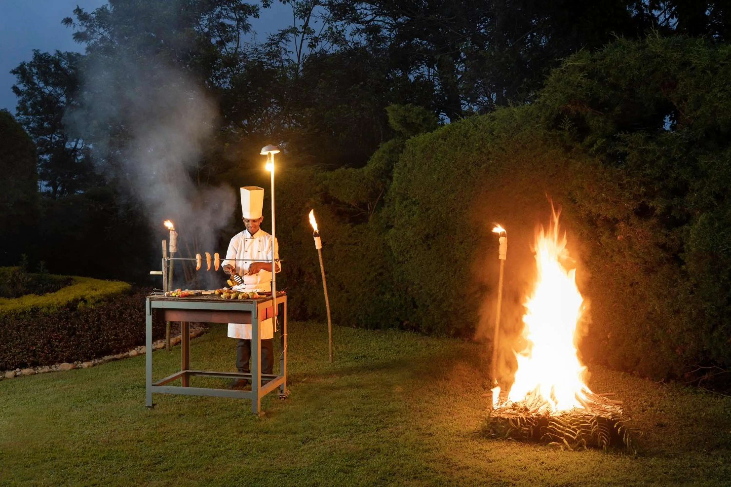 BBQ facilities in Jetwing Hoffmann Bungalow