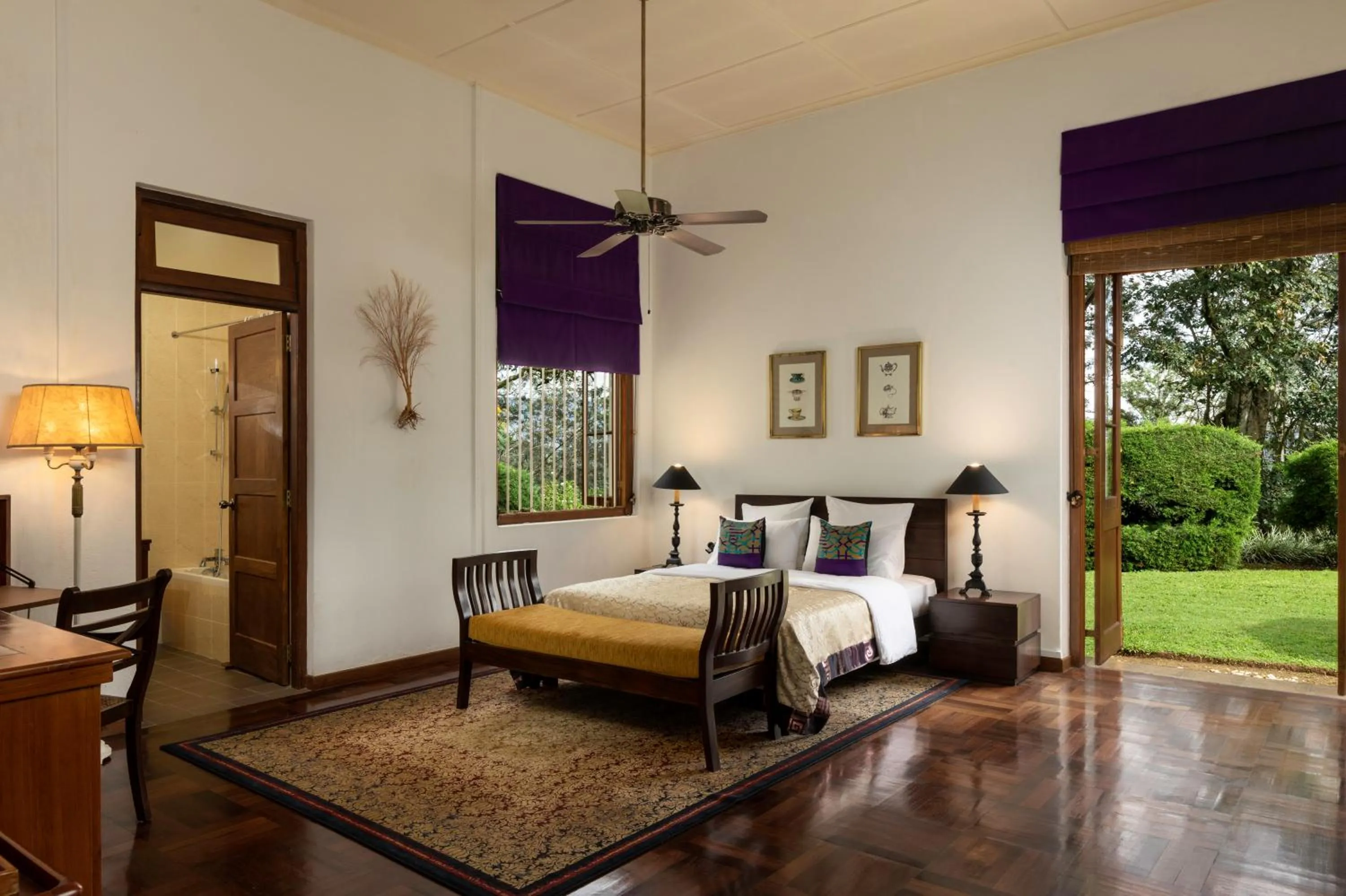Bedroom, Bed in Jetwing Hoffmann Bungalow