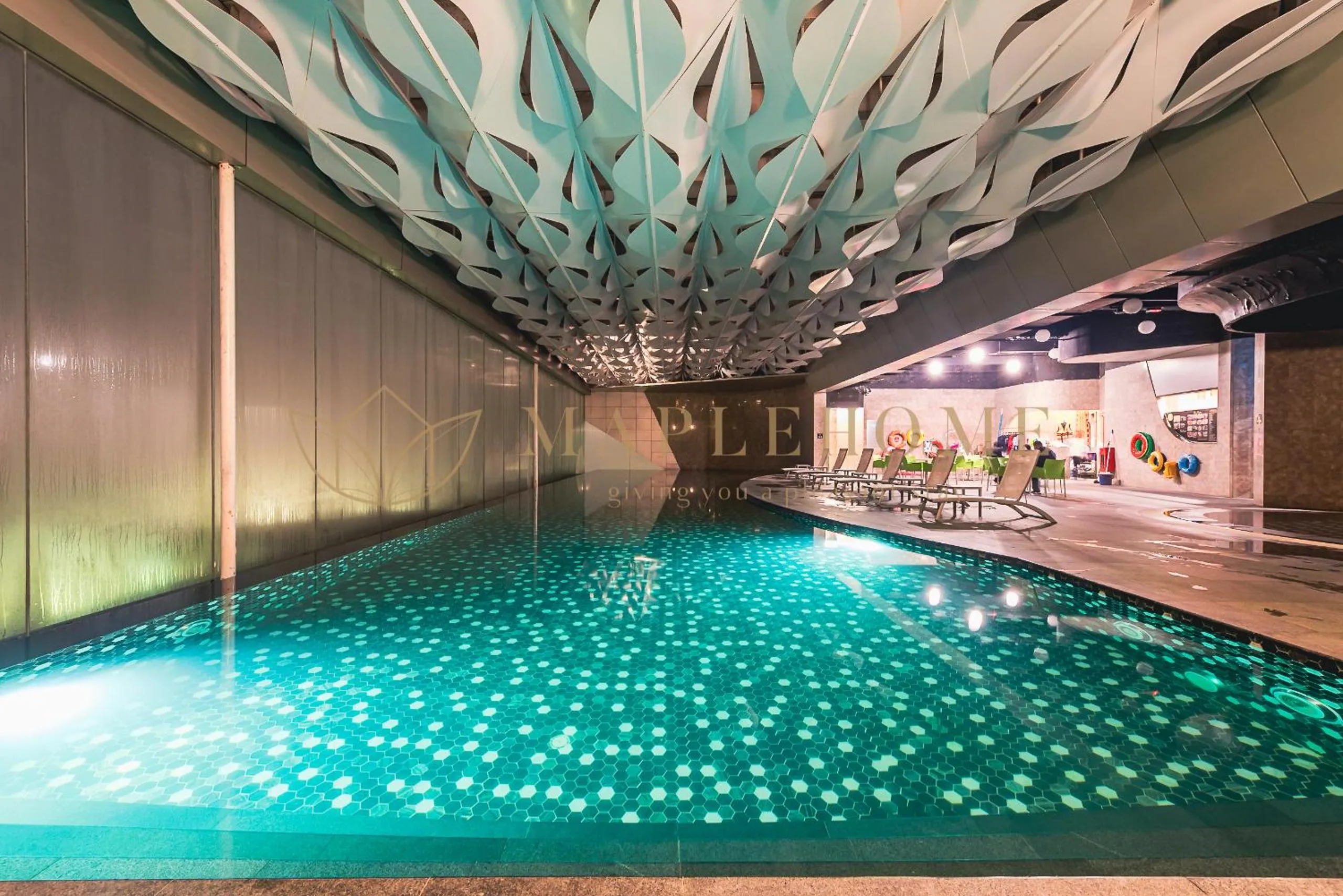 Swimming pool in Ion Delemon Premier Suites Genting Highlands