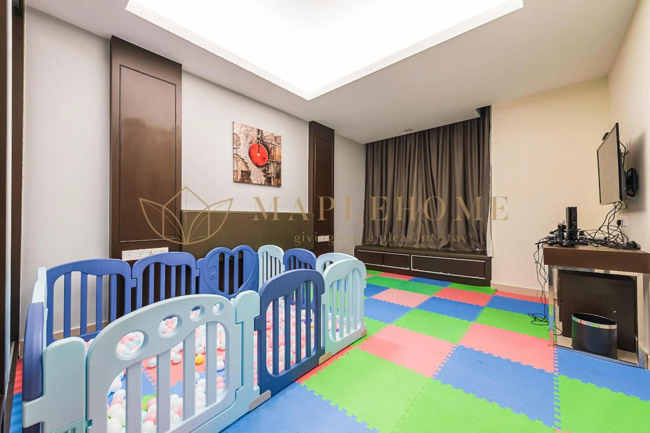 Communal lounge/ TV room in Ion Delemon Premier Suites Genting Highlands