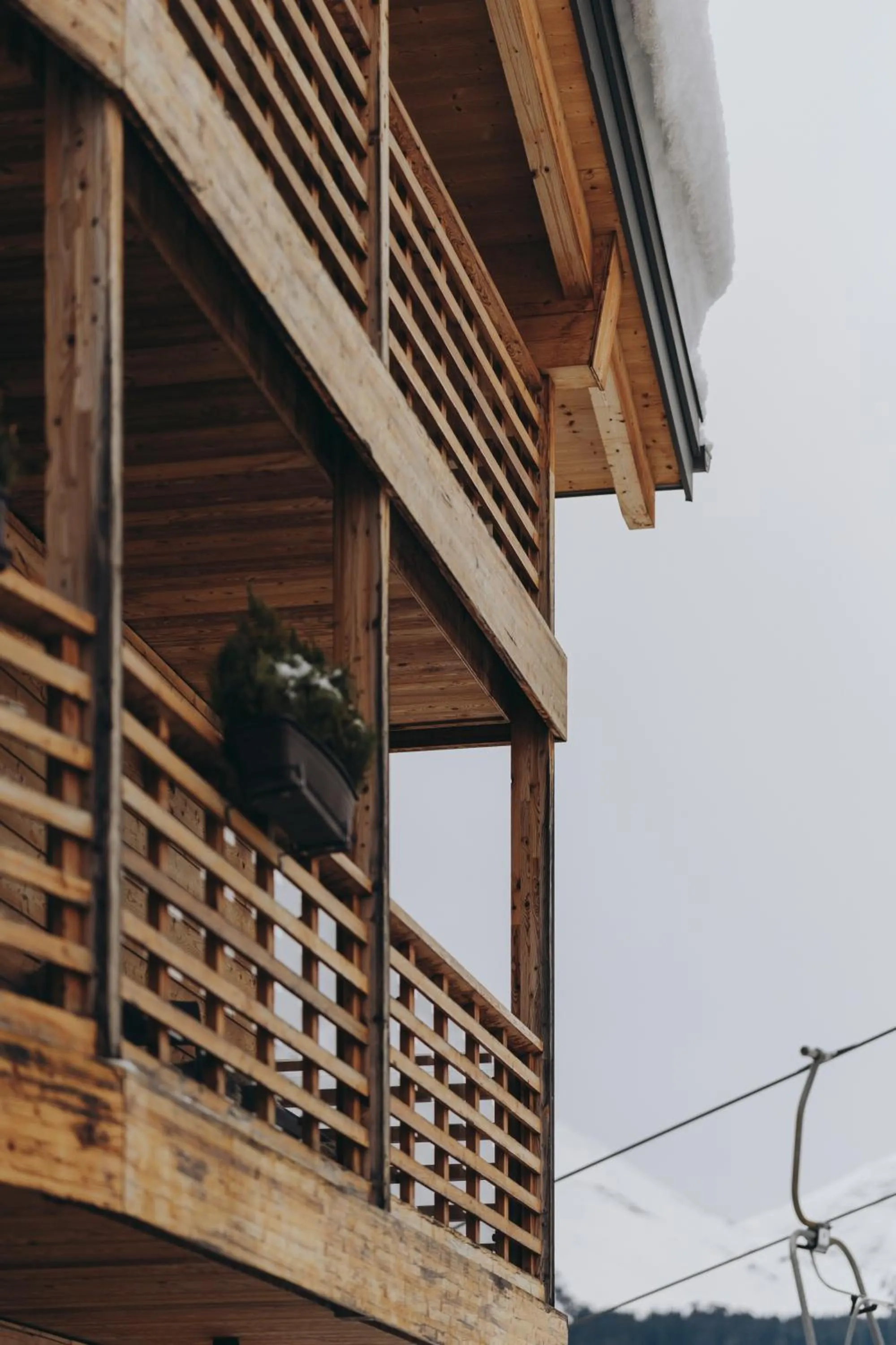 Property building in Apart-Hotel Laurus Lech