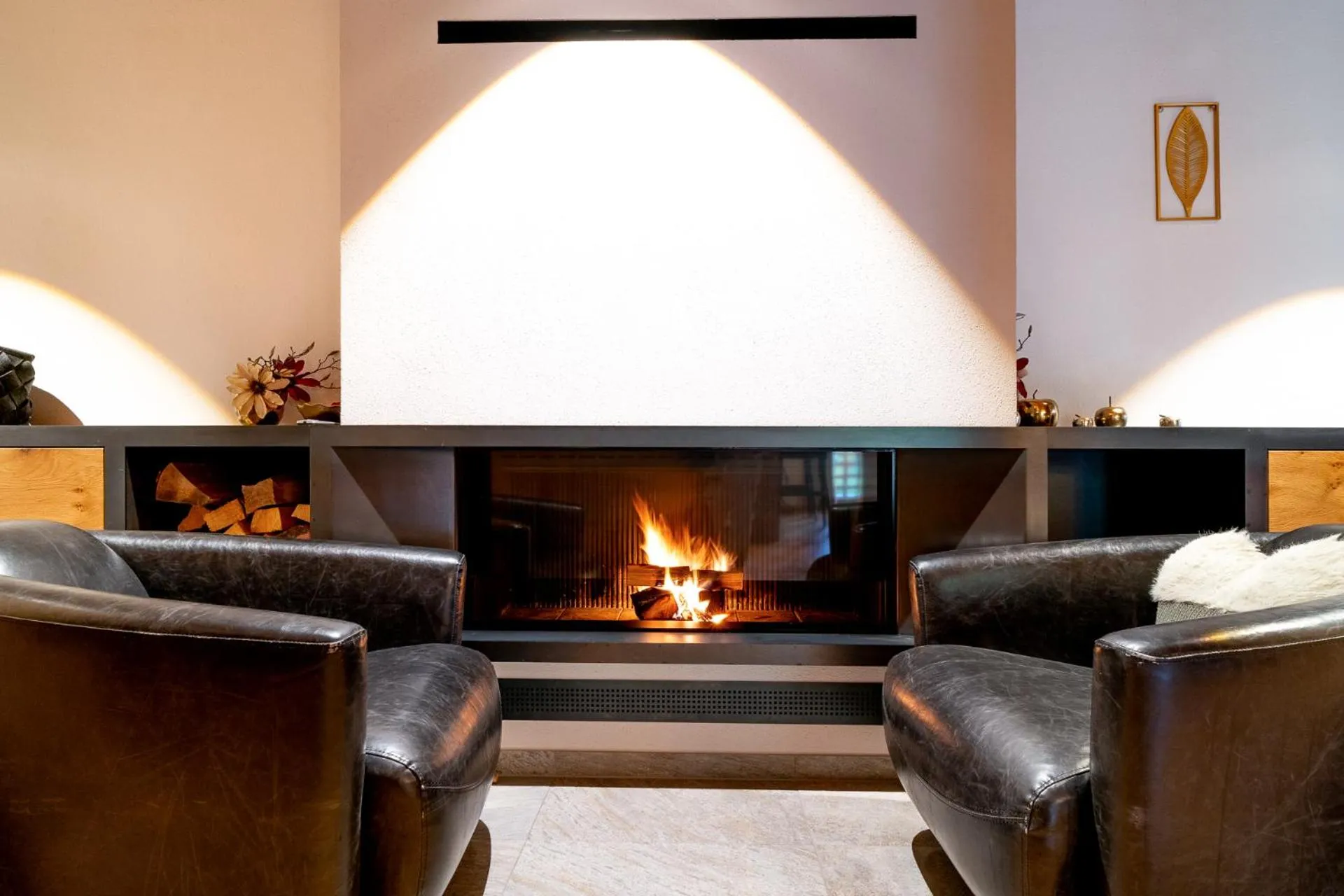 Living room in Apart-Hotel Laurus Lech