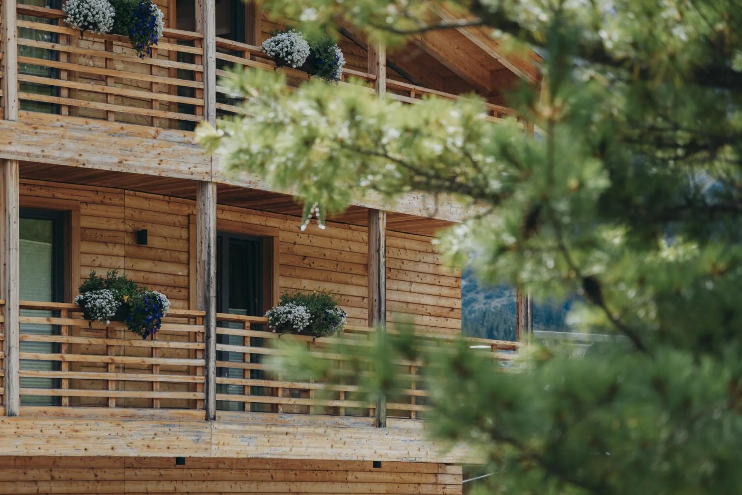 Property building in Apart-Hotel Laurus Lech