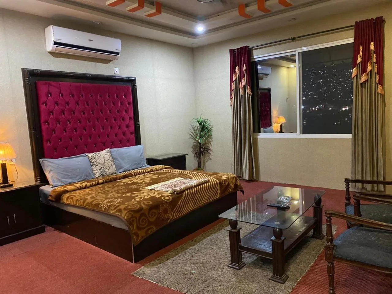 Bed in Kashmir lodge