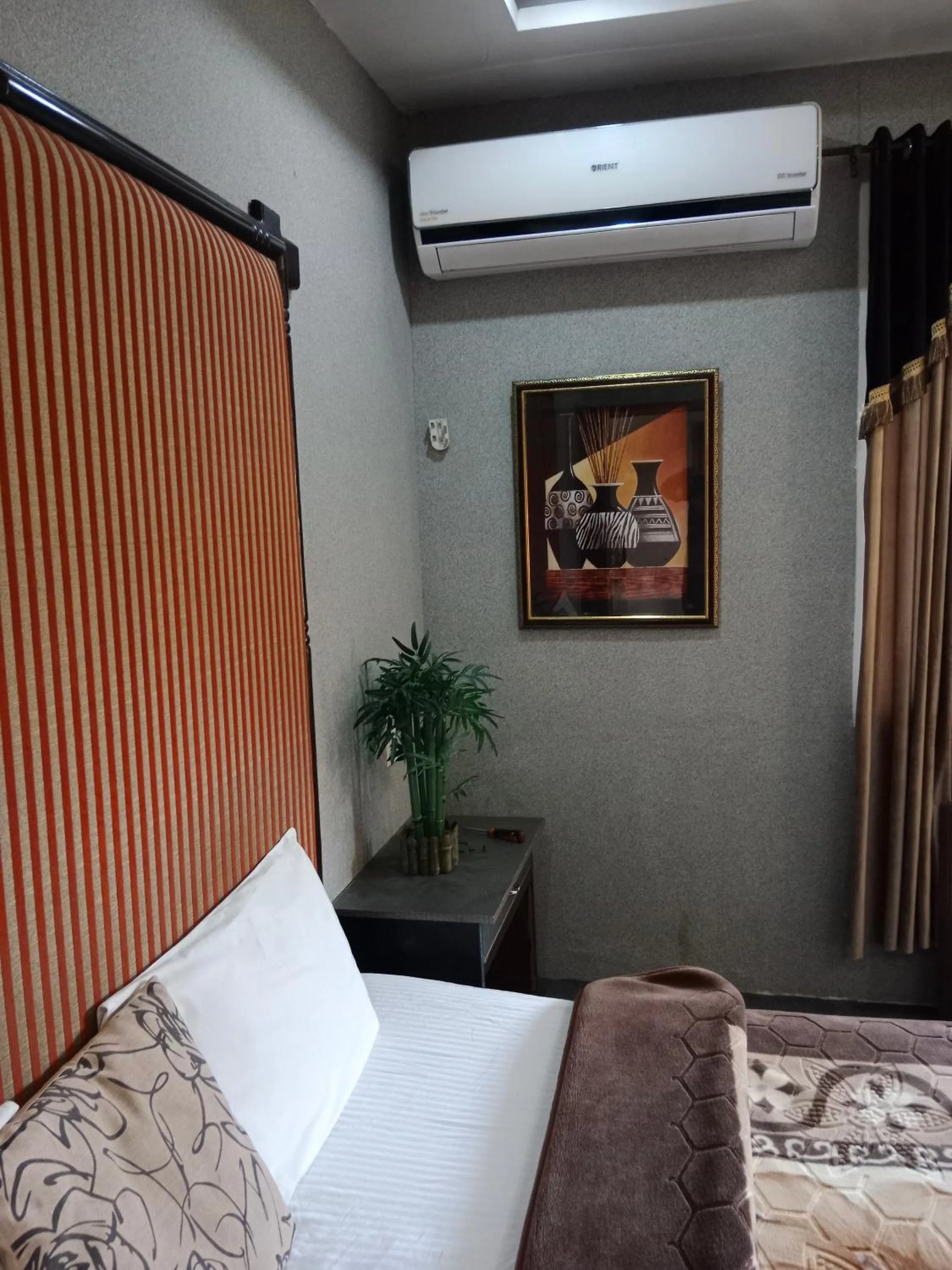 Bed in Kashmir lodge