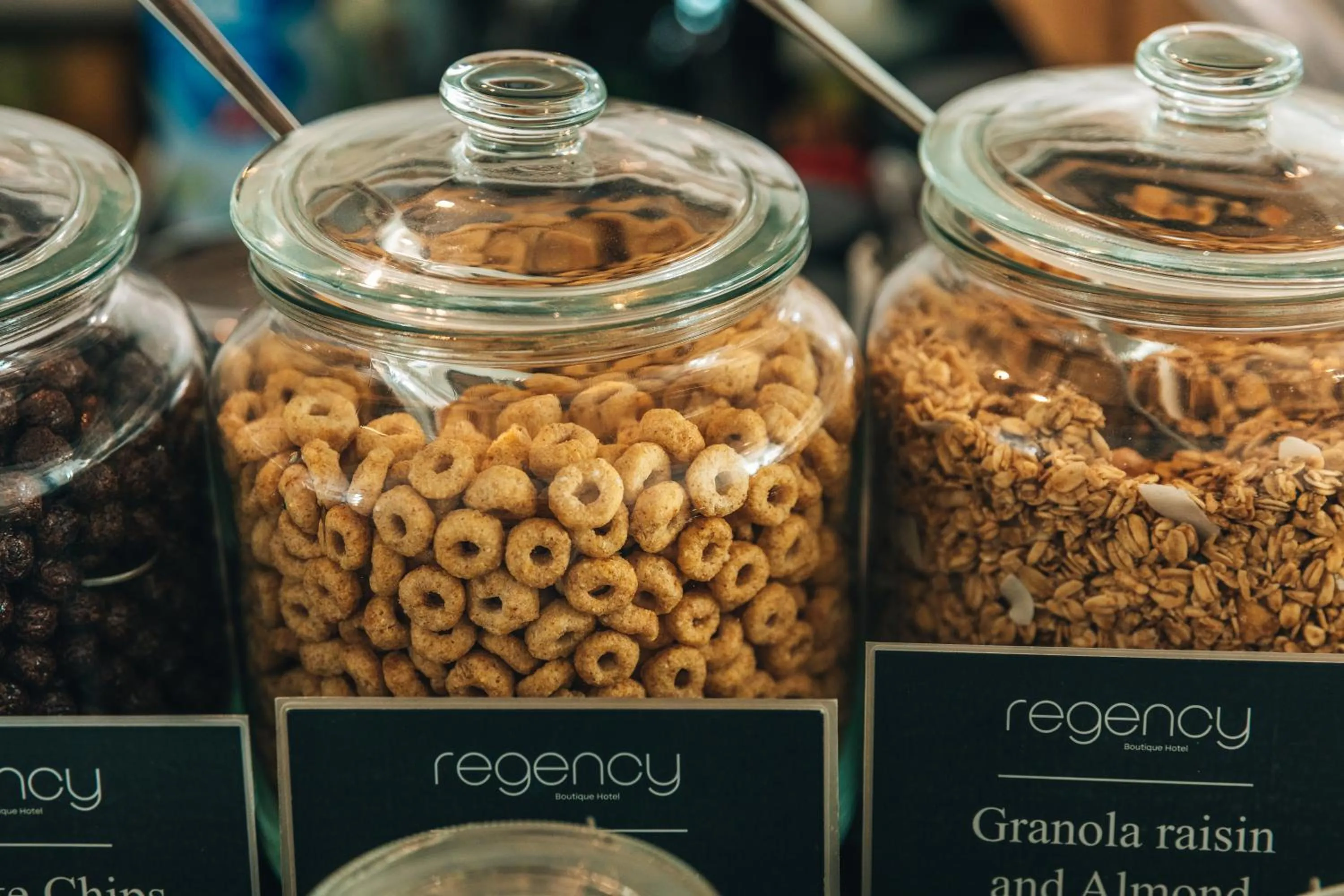 Buffet breakfast in Regency Boutique Hotel Holiday Suites