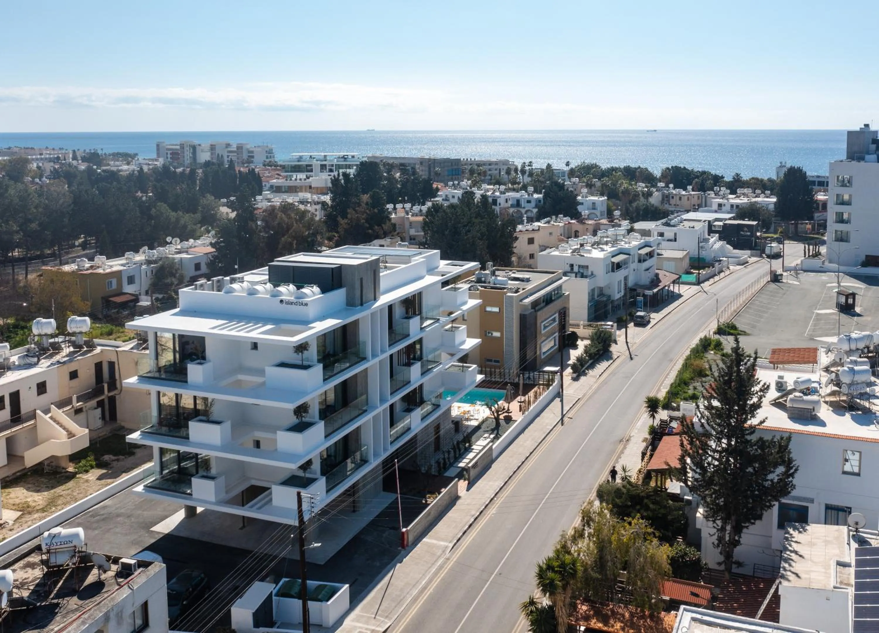 Property building in Regency Boutique Hotel Holiday Suites