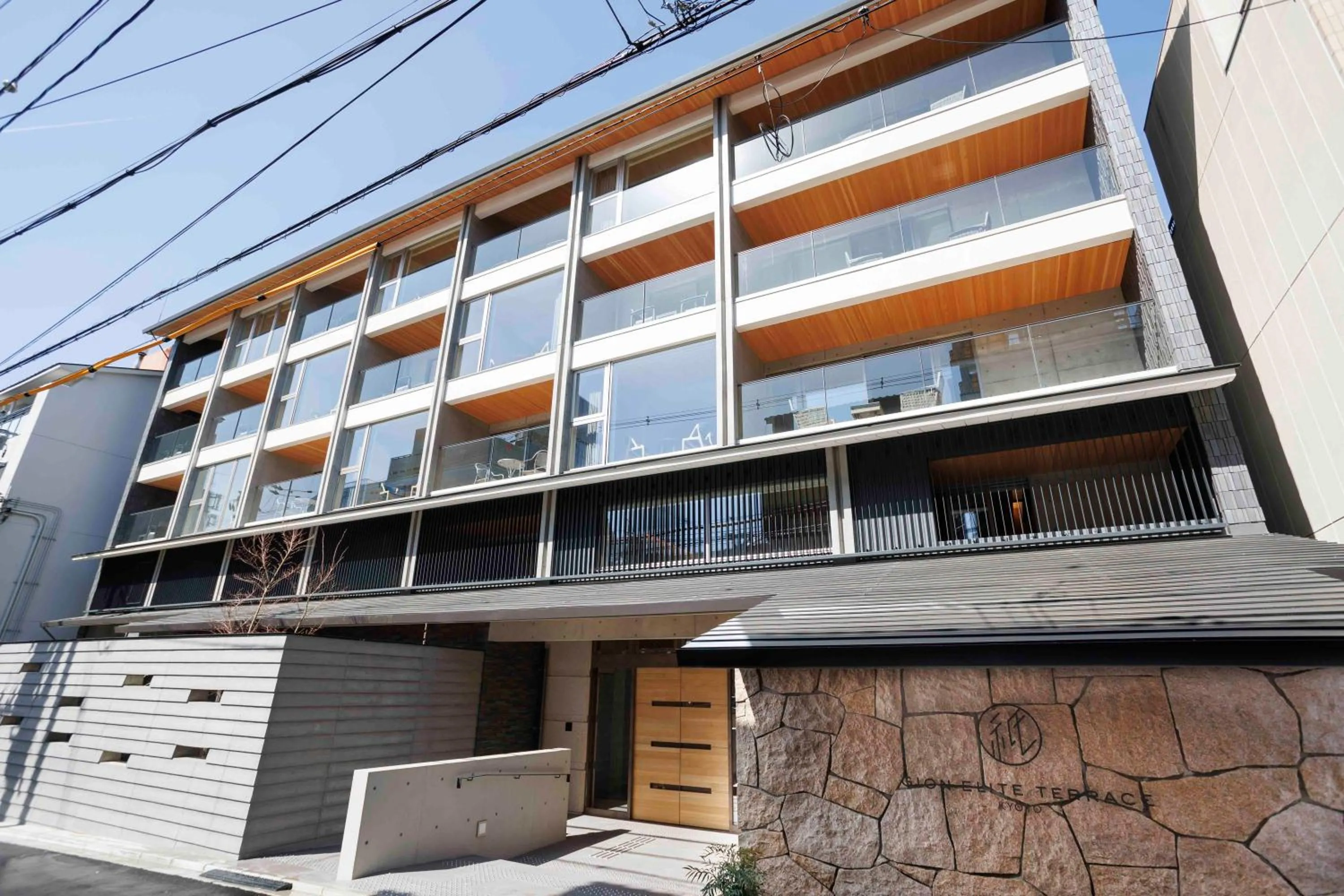 Facade/entrance in Gion Elite Terrace