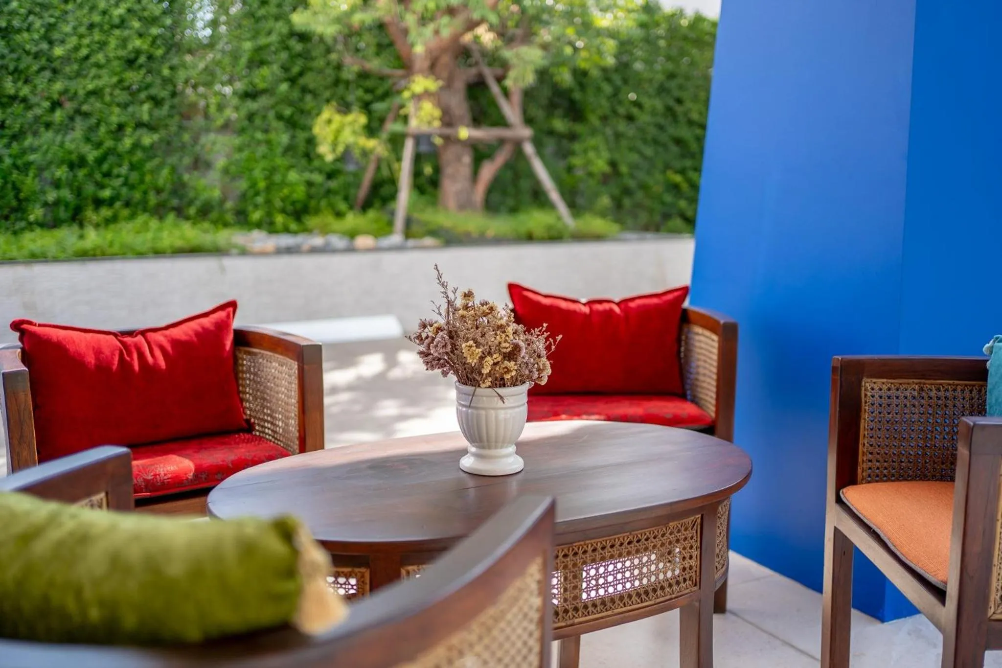 Living room in Singharaj Boutique Hotel