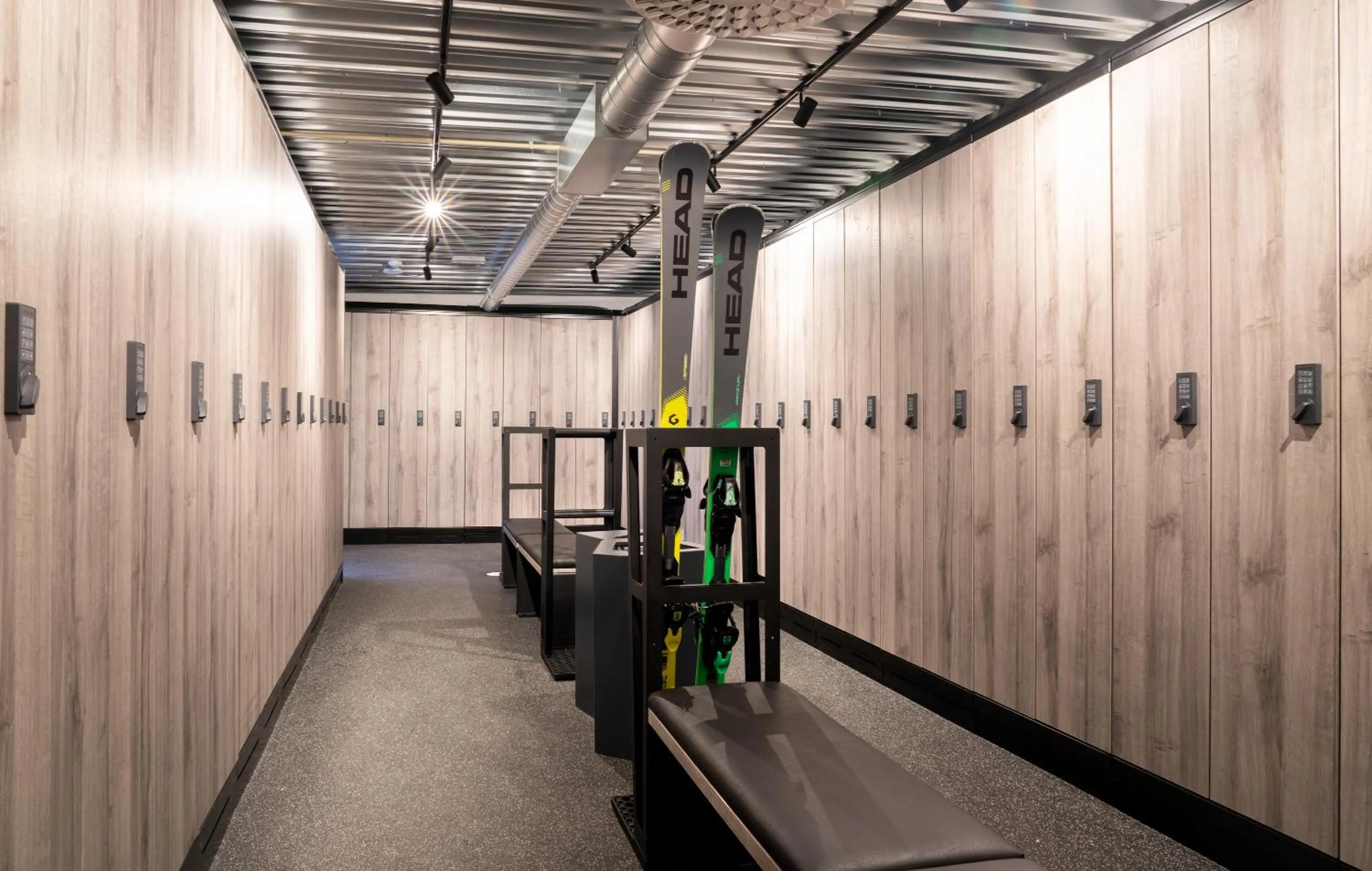 locker in Basecamp Narvik
