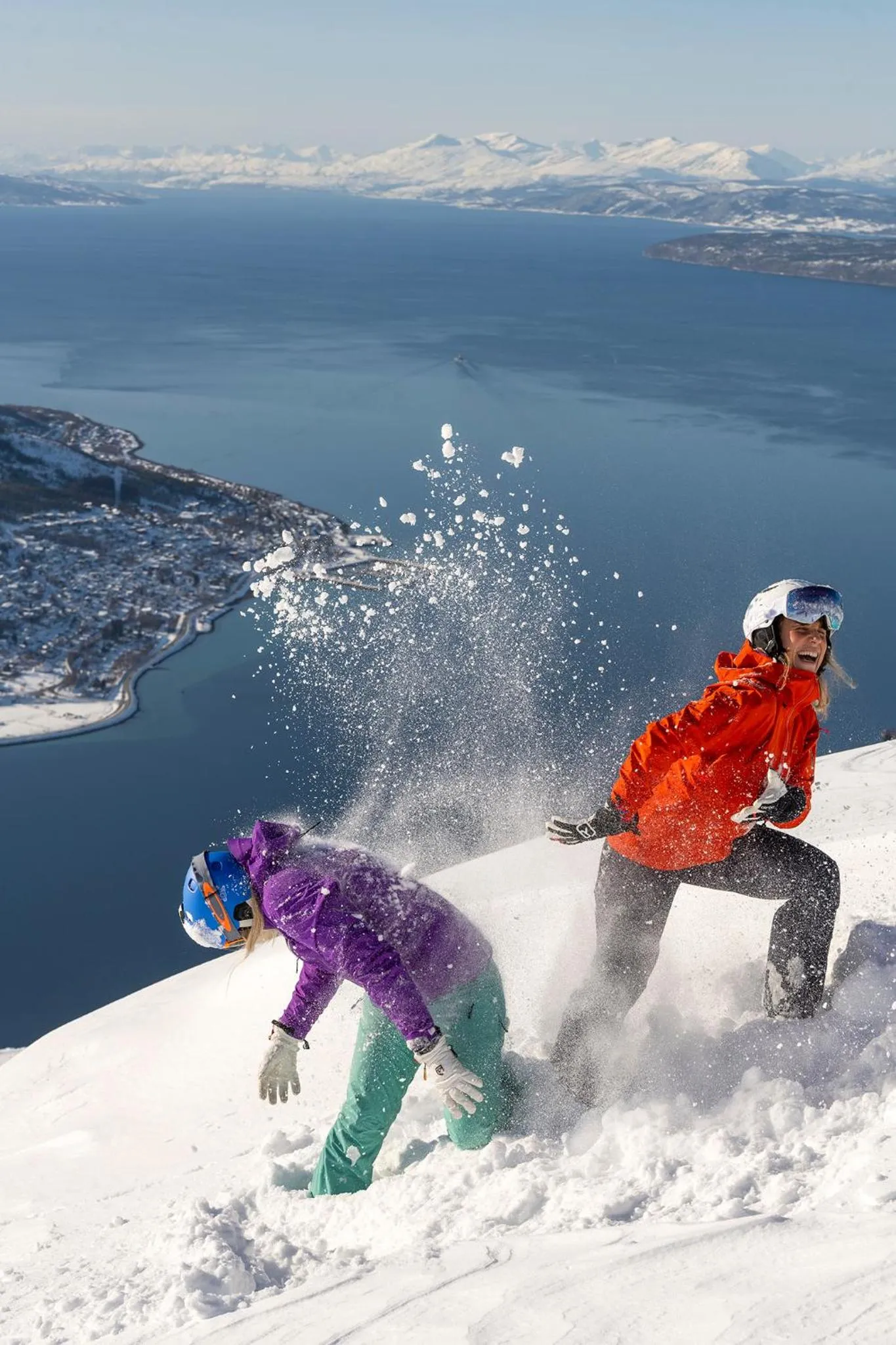 Winter in Basecamp Narvik