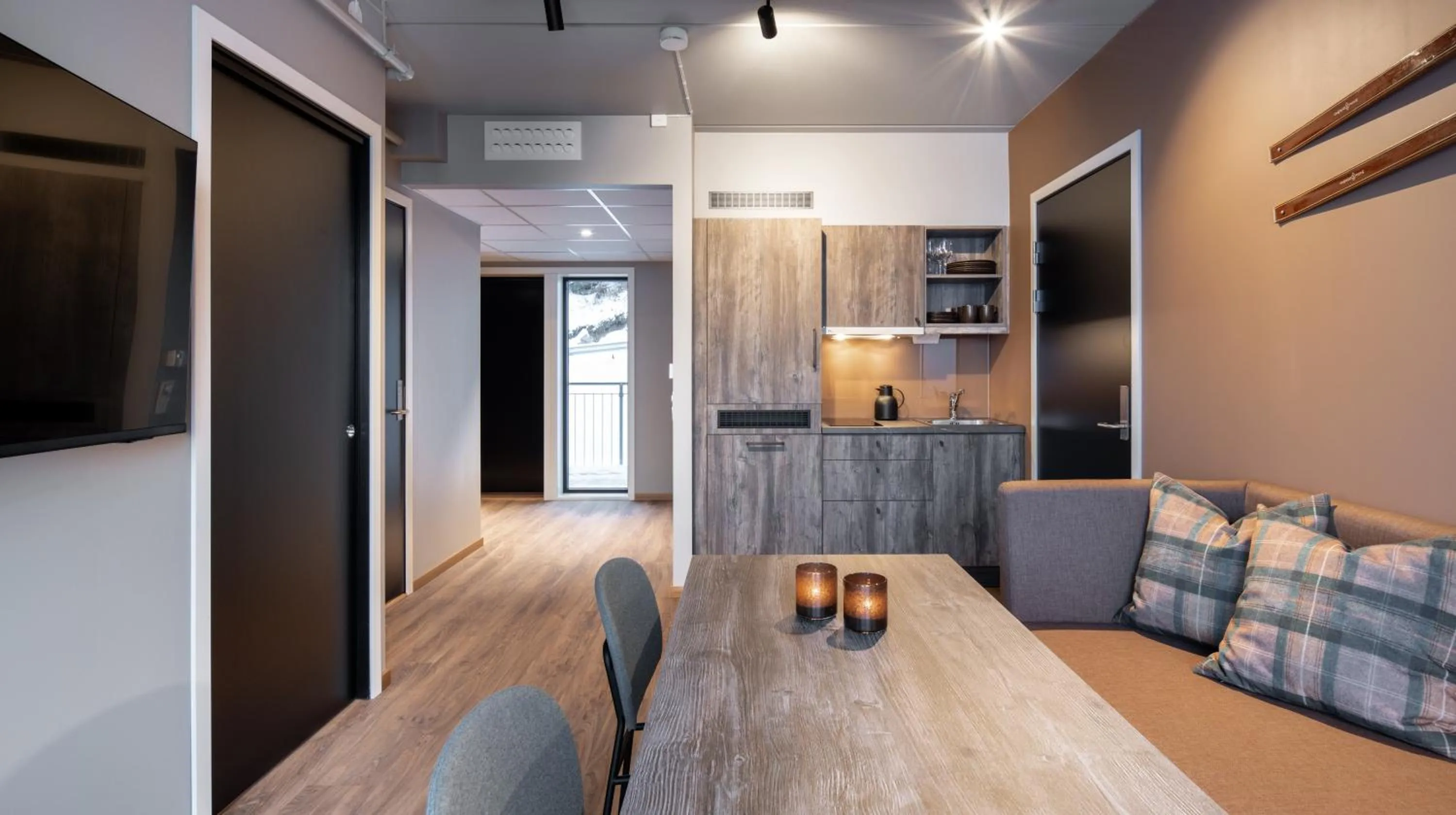 Kitchen or kitchenette in Basecamp Narvik