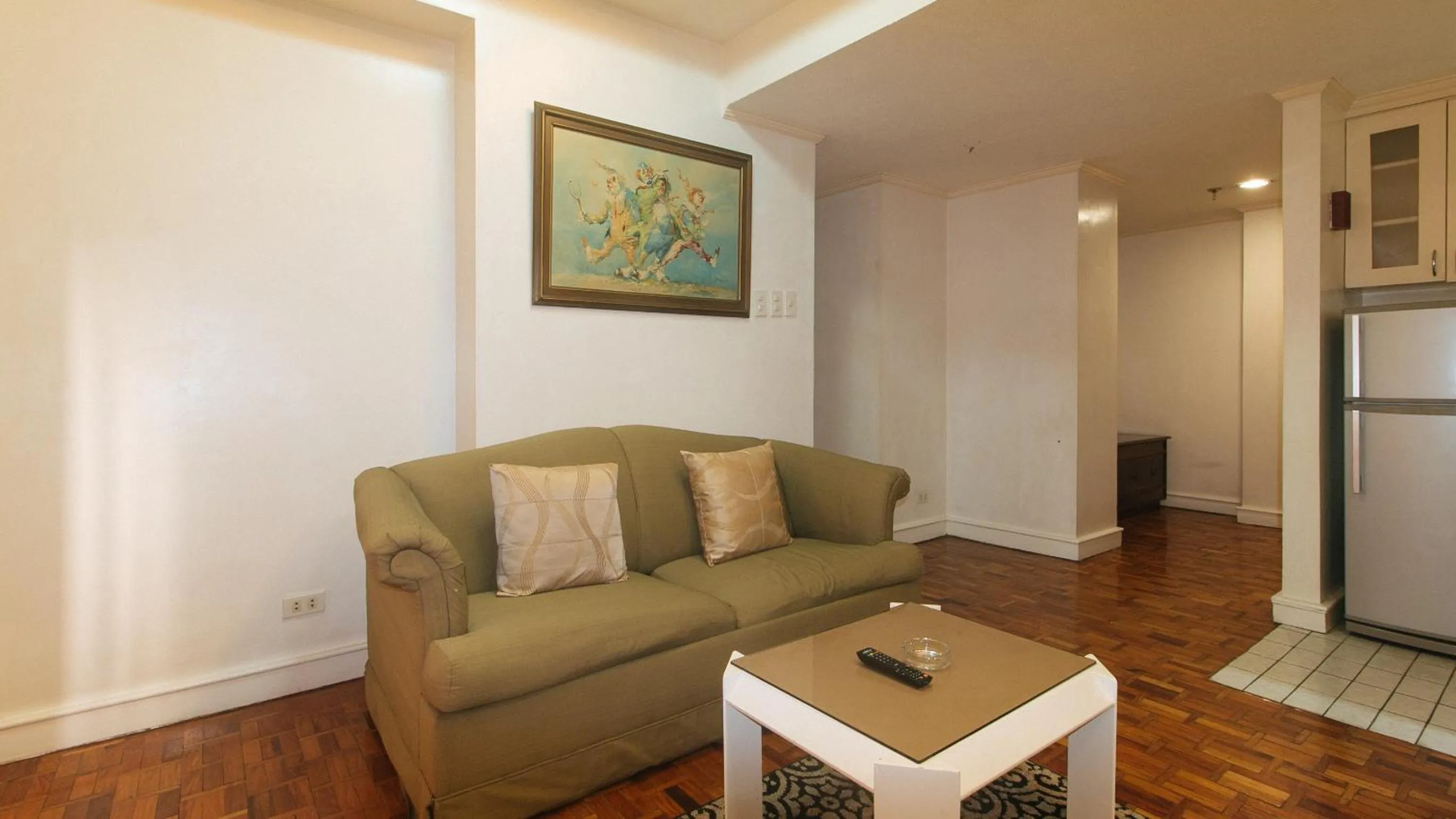 Seating area in Sunette Tower Makati