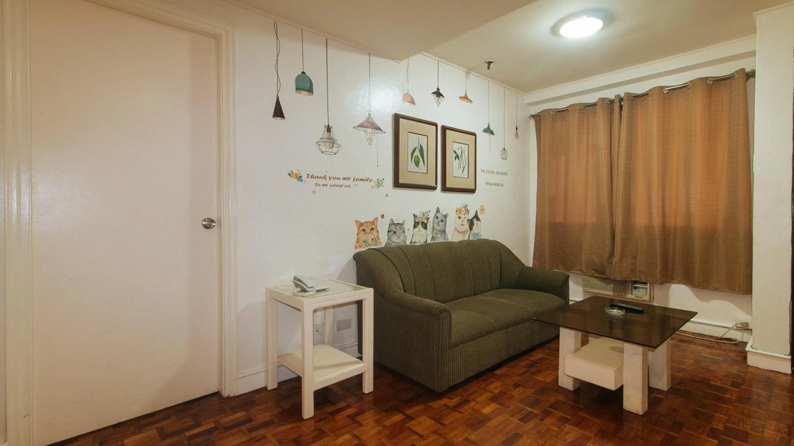 Seating area in Sunette Tower Makati