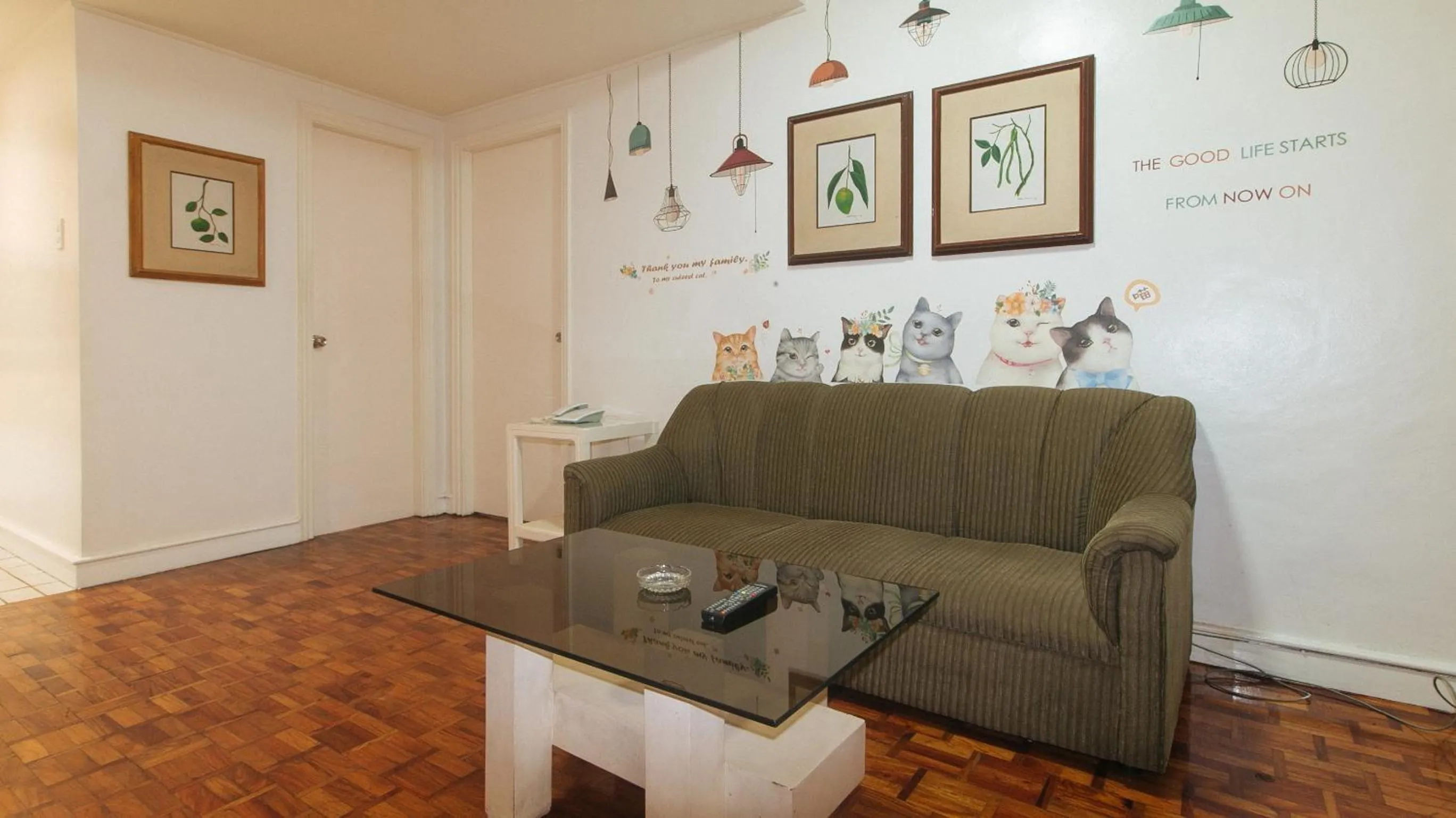 Living room in Sunette Tower Makati