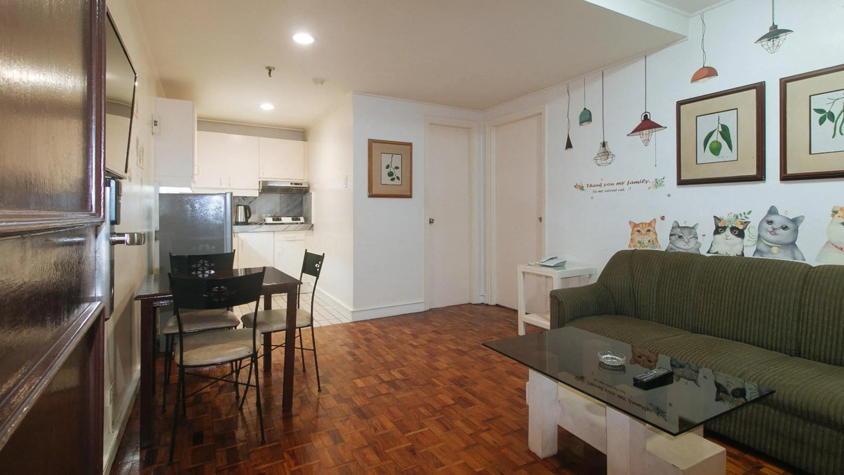 Living room in Sunette Tower Makati