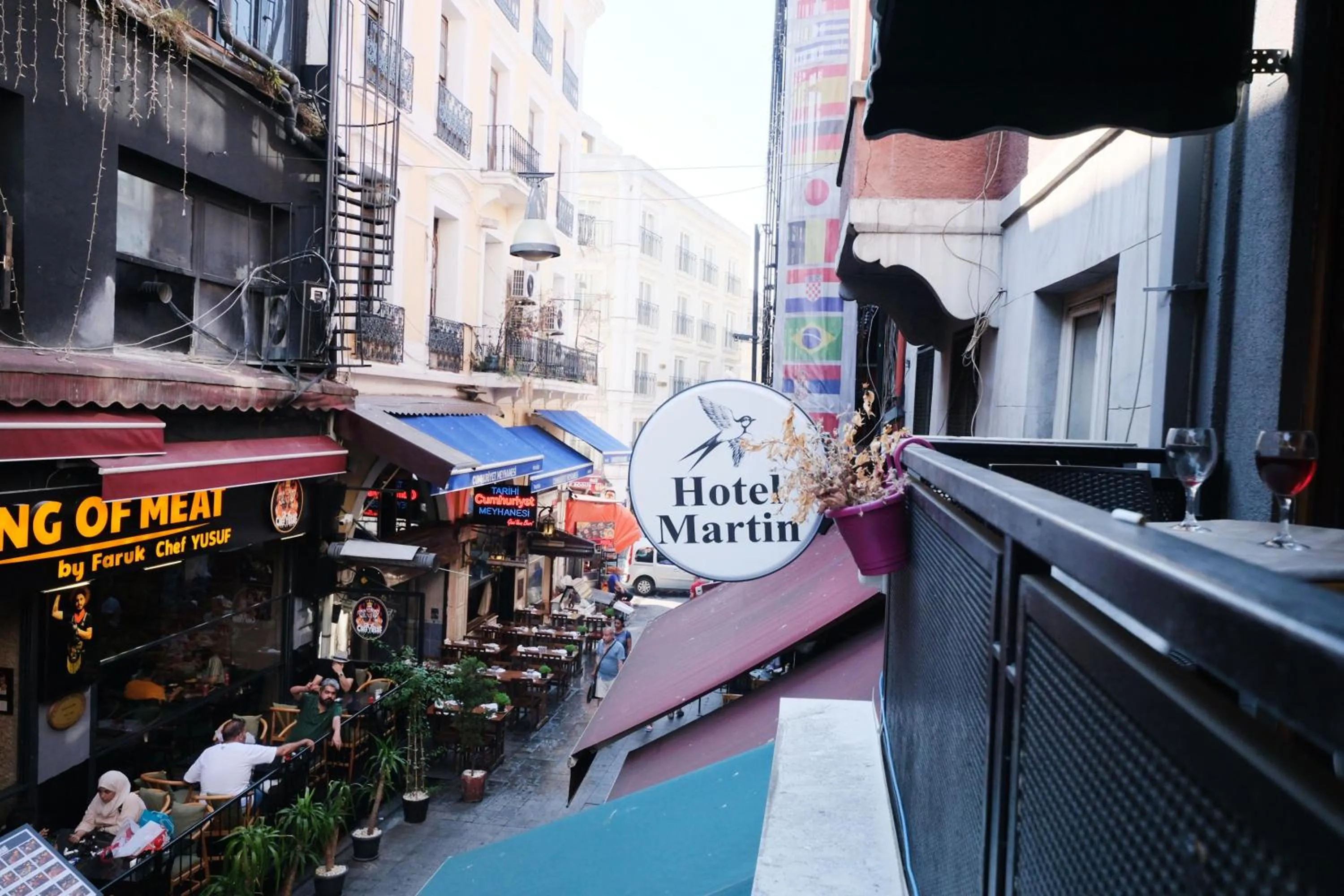 Property logo or sign in Hotel Martin