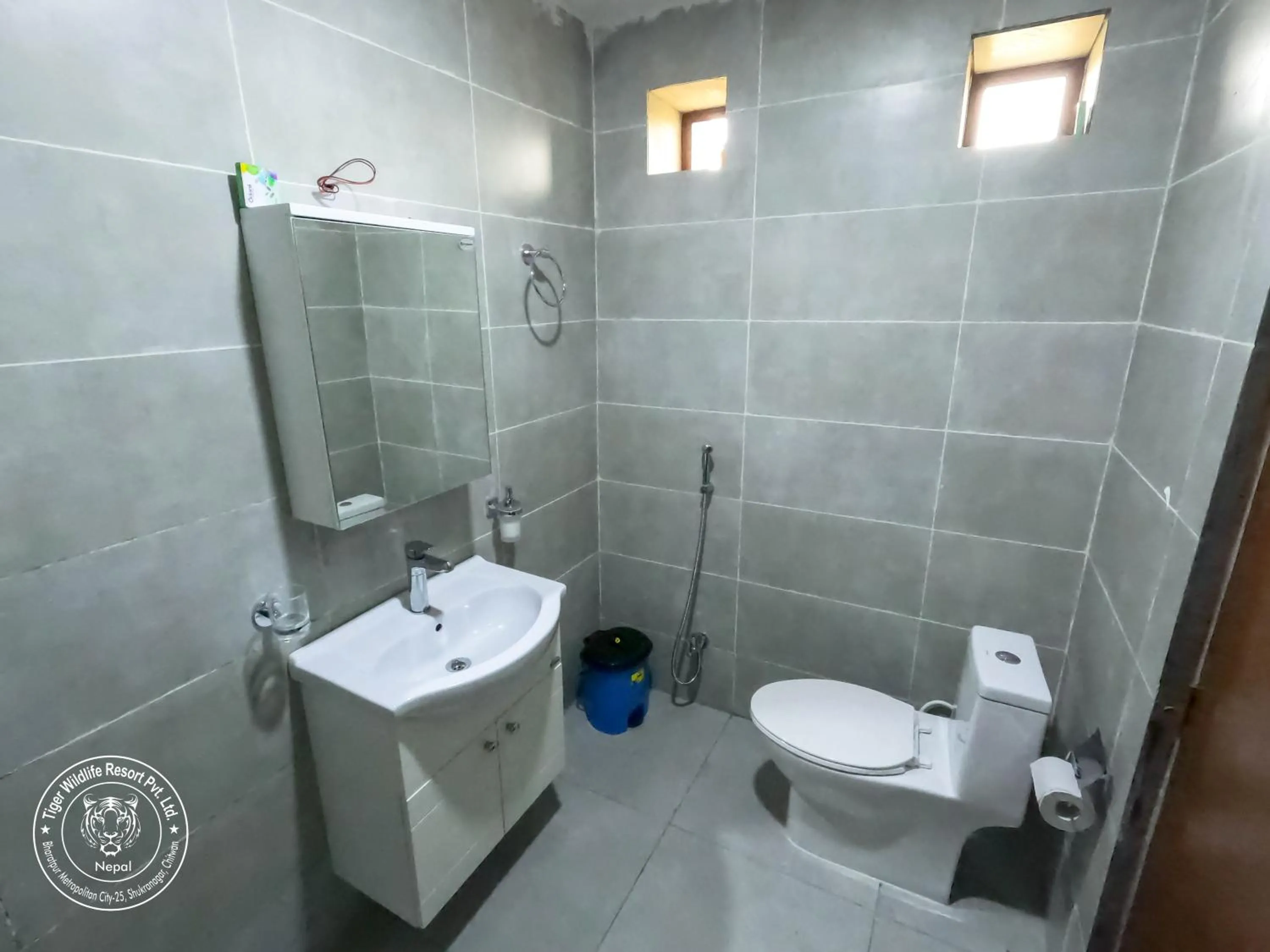 Shower in Tiger Wildlife Resort