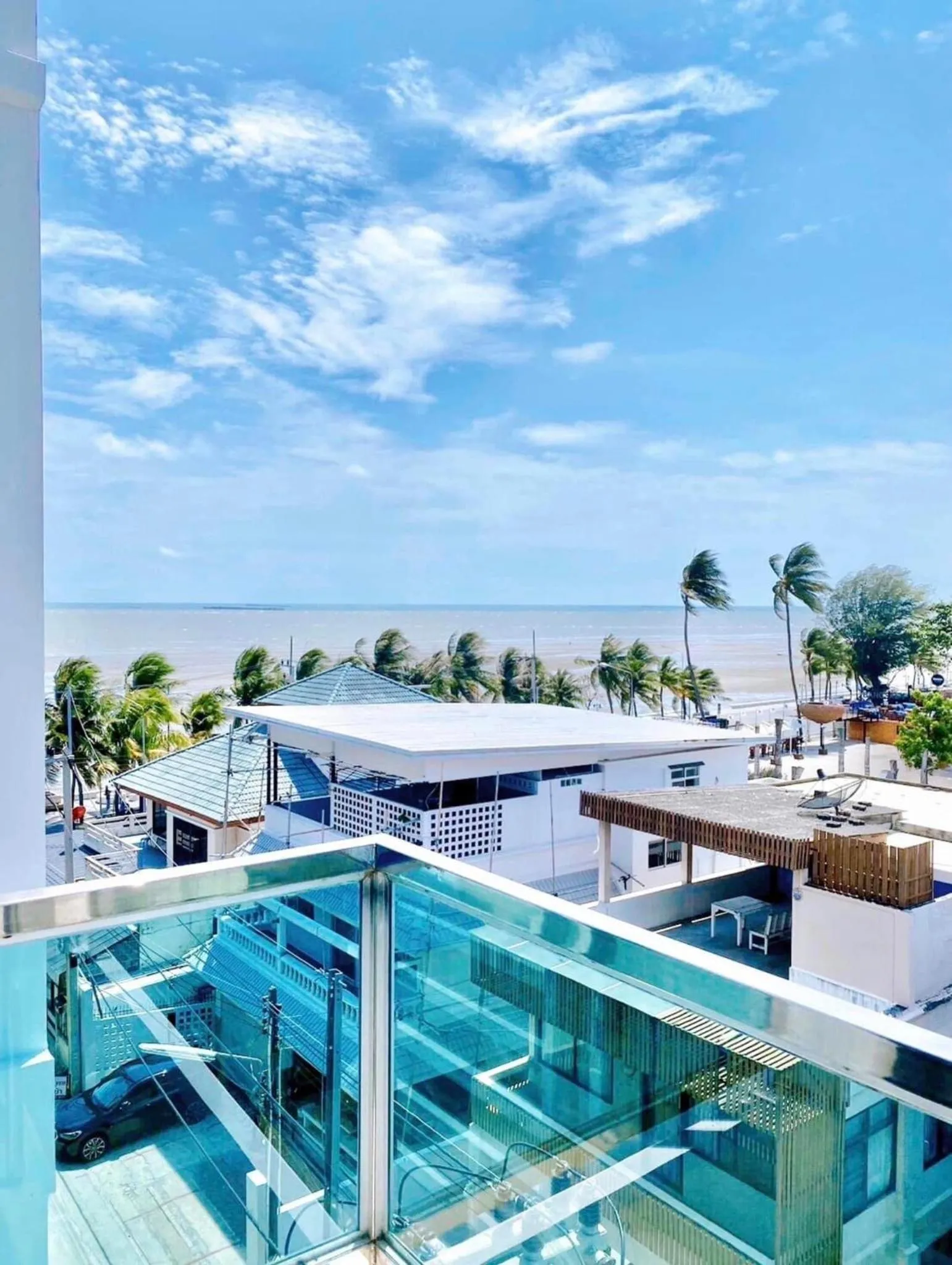 Natural landscape in The Sunset Bangsaen Hotel