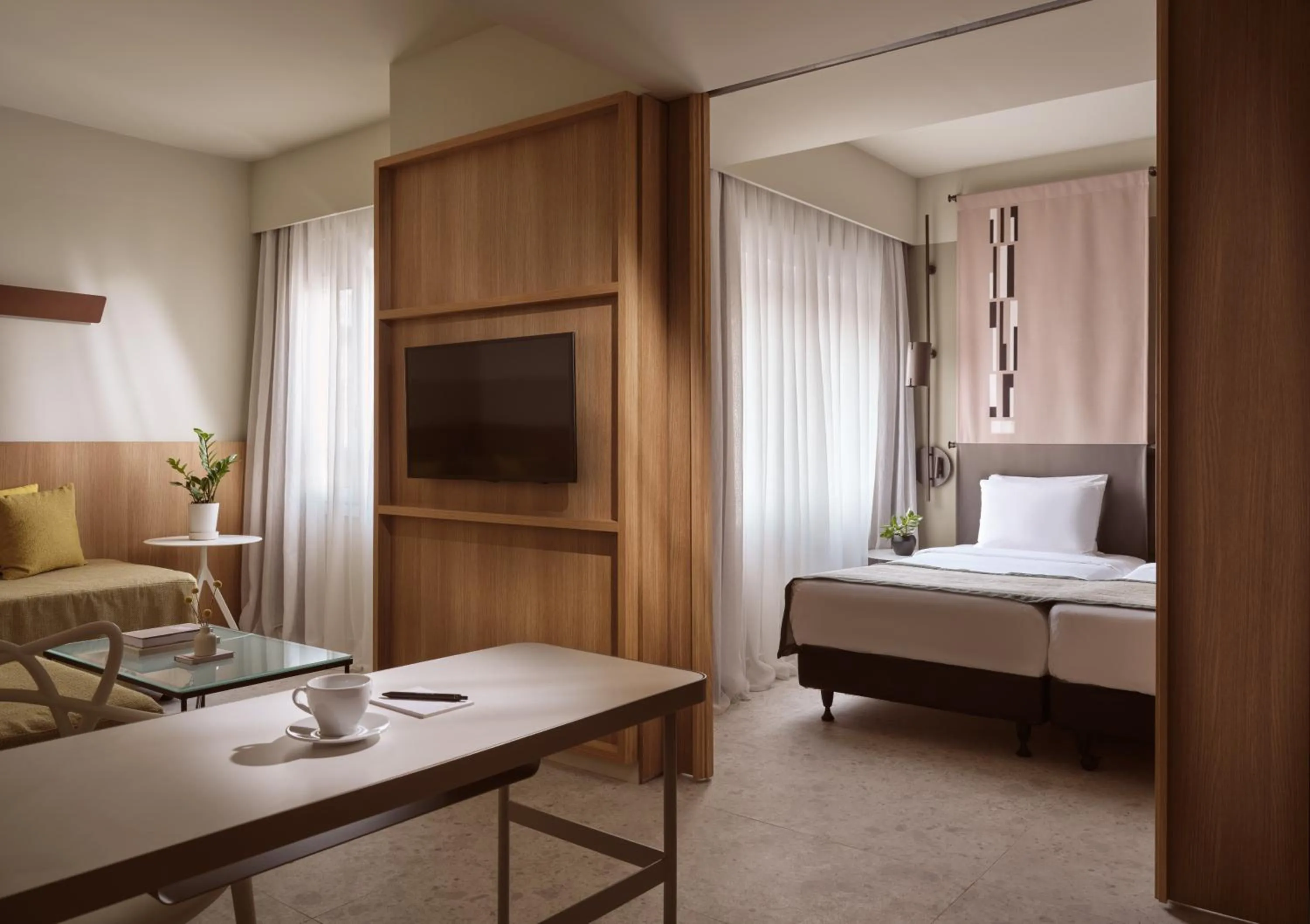 Bed in City Hotel Thessaloniki