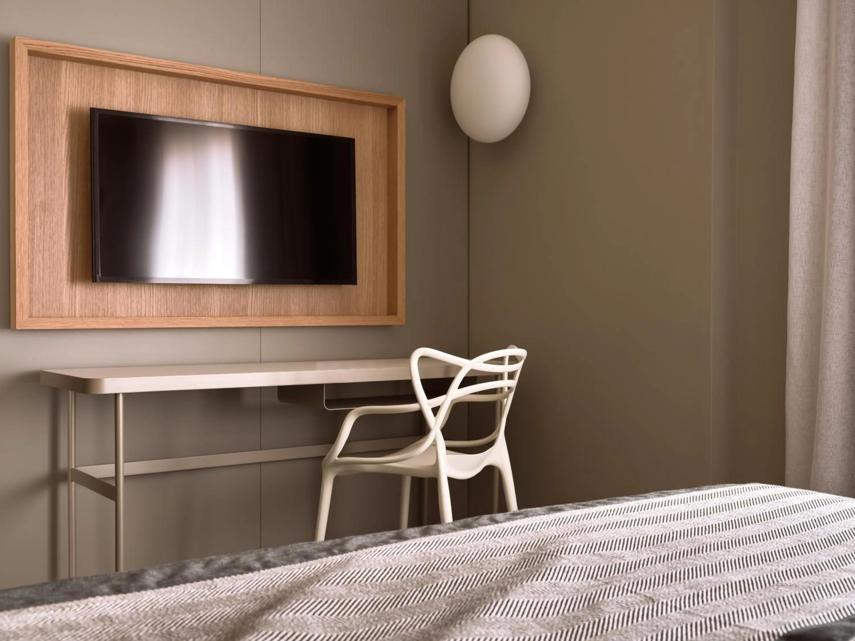 Bedroom, Bed in City Hotel Thessaloniki