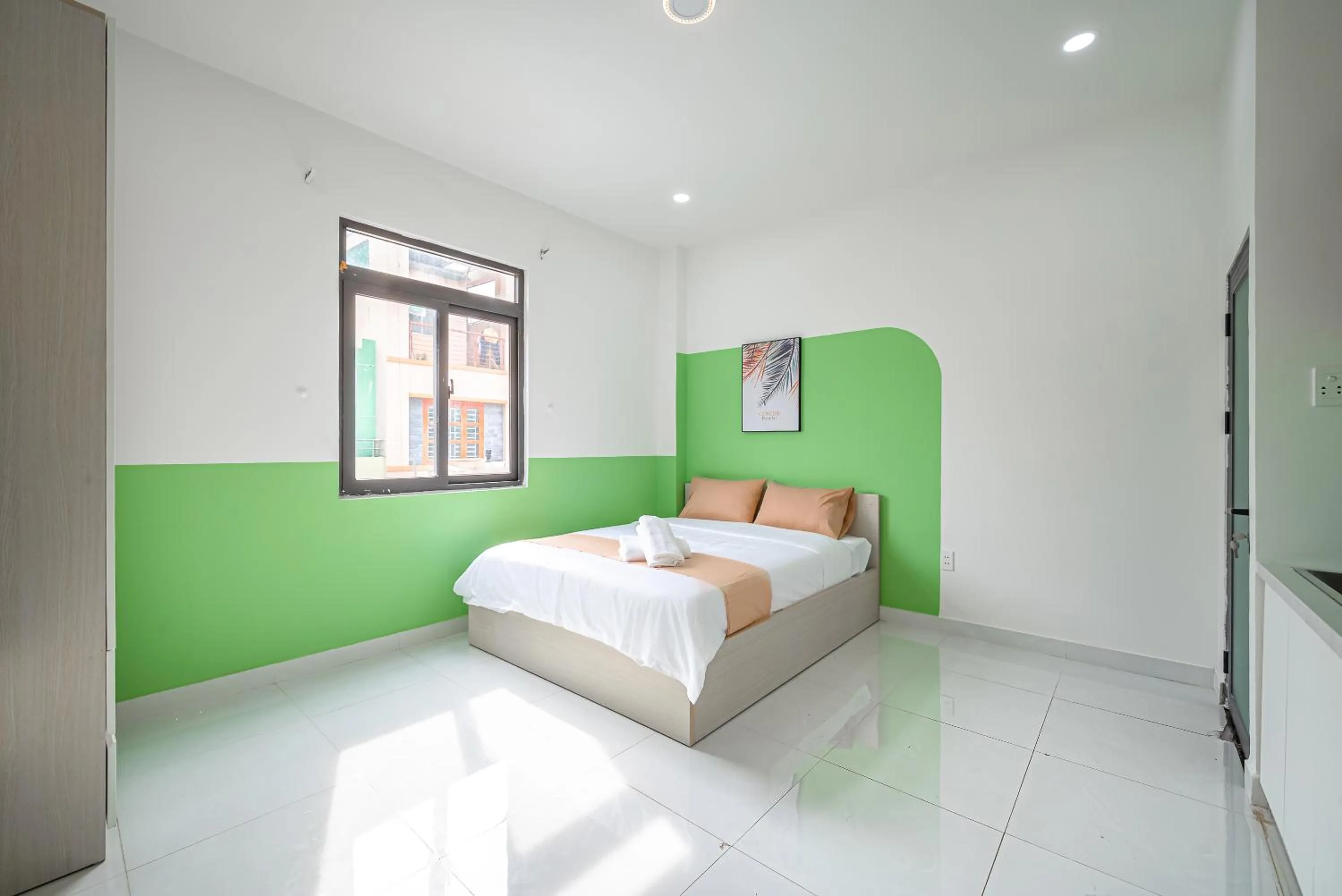 Bed in Cozrum Homes - Coraline House