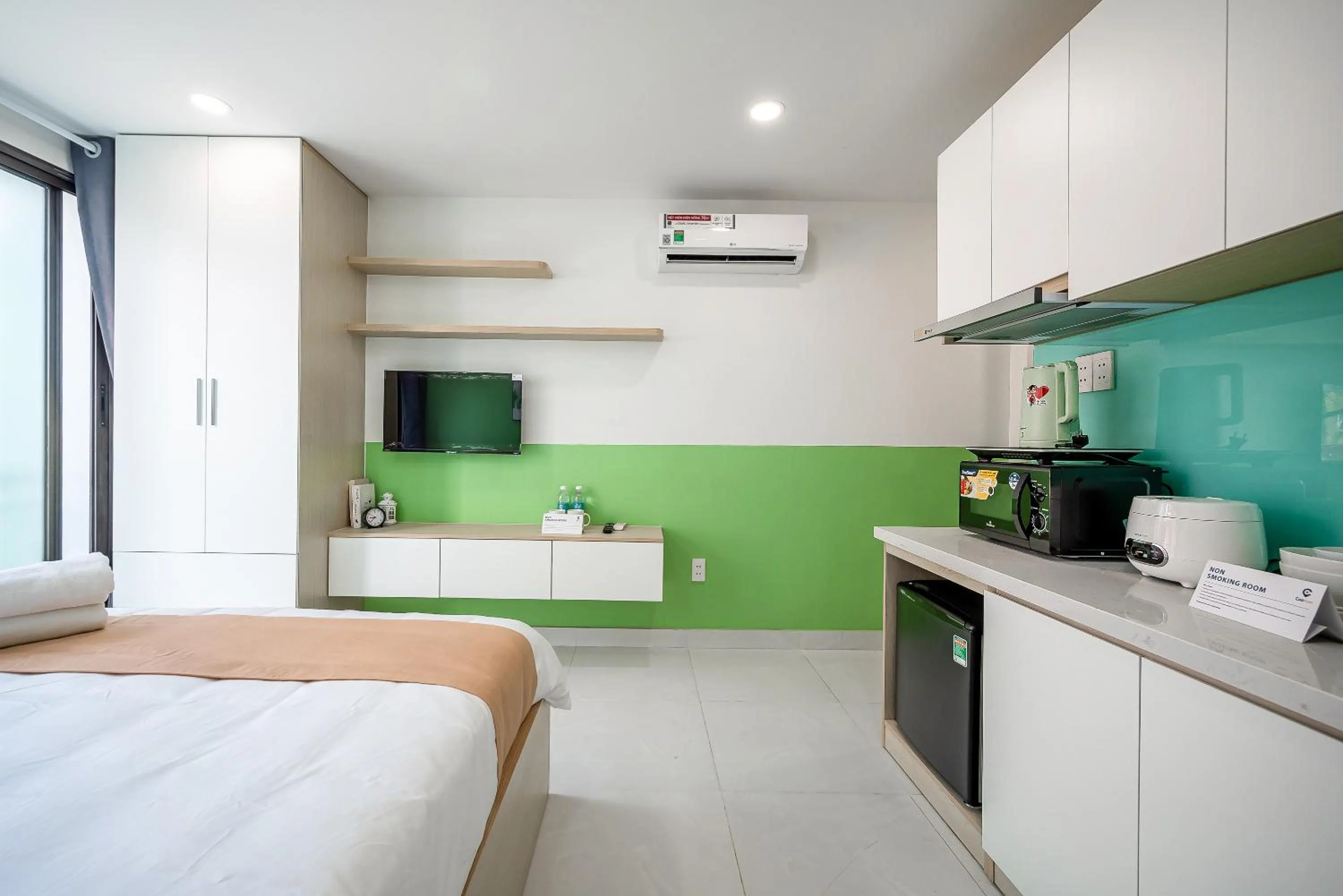 Bed in Cozrum Homes - Coraline House