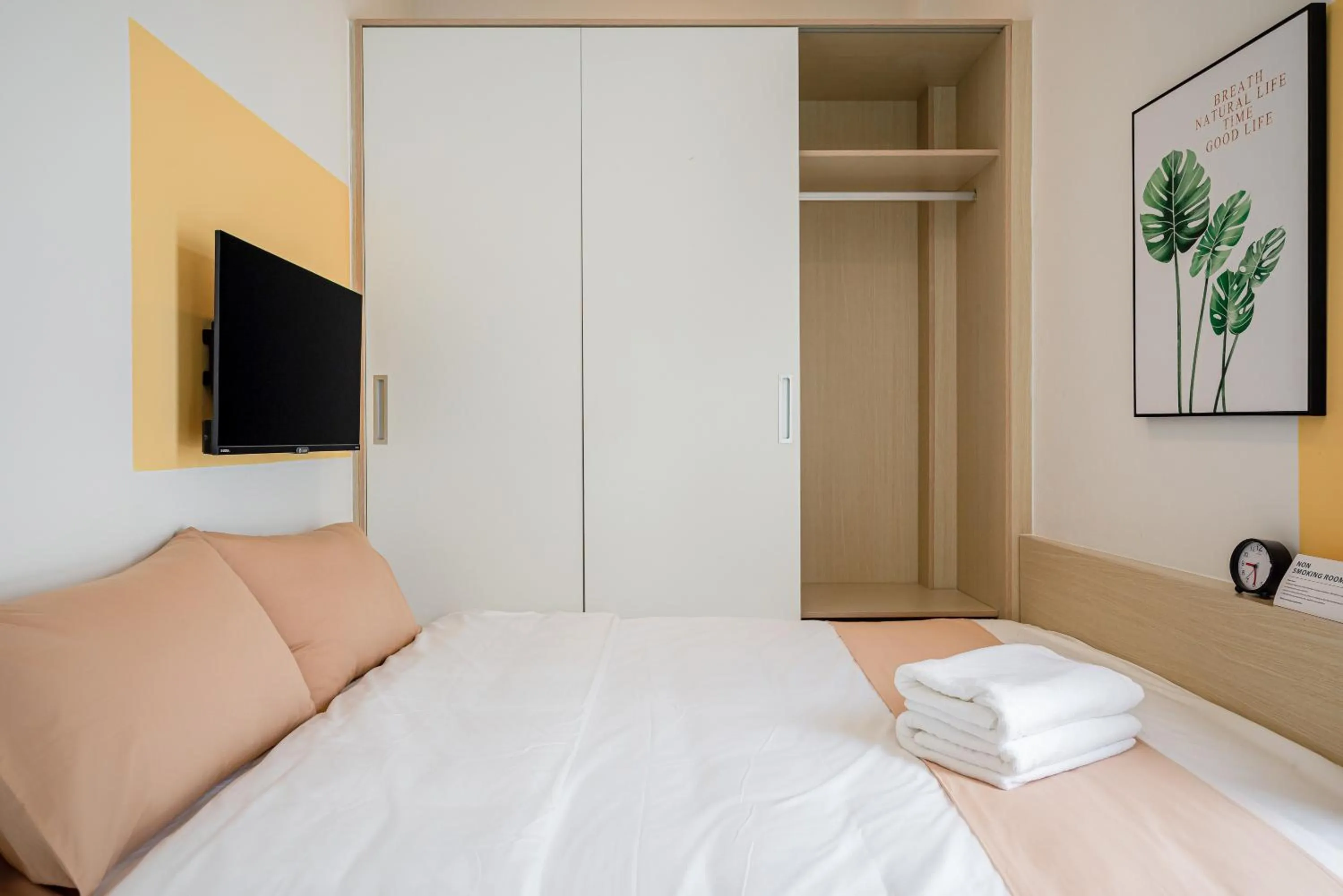 Bed in Cozrum Homes - Coraline House