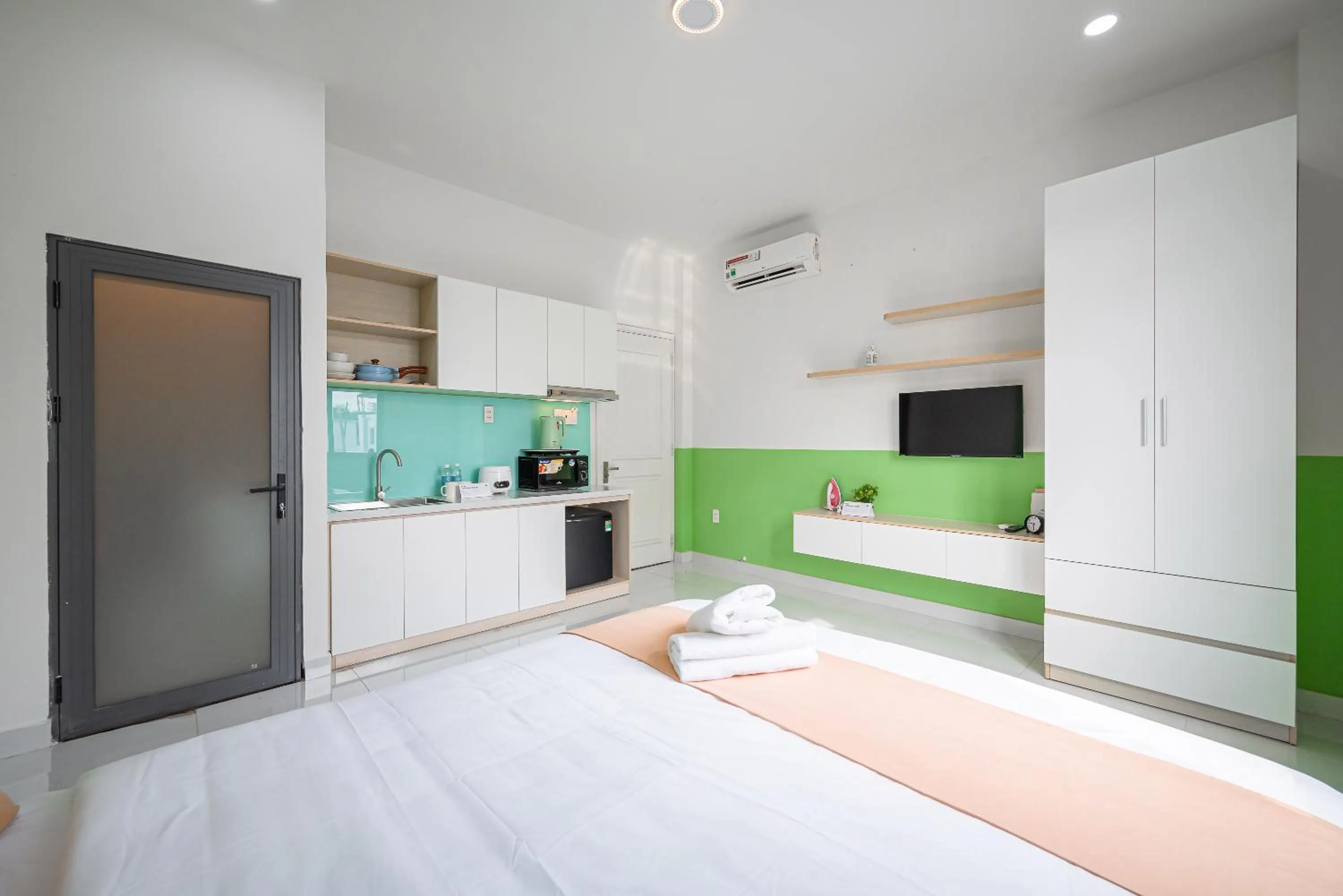 Bed in Cozrum Homes - Coraline House