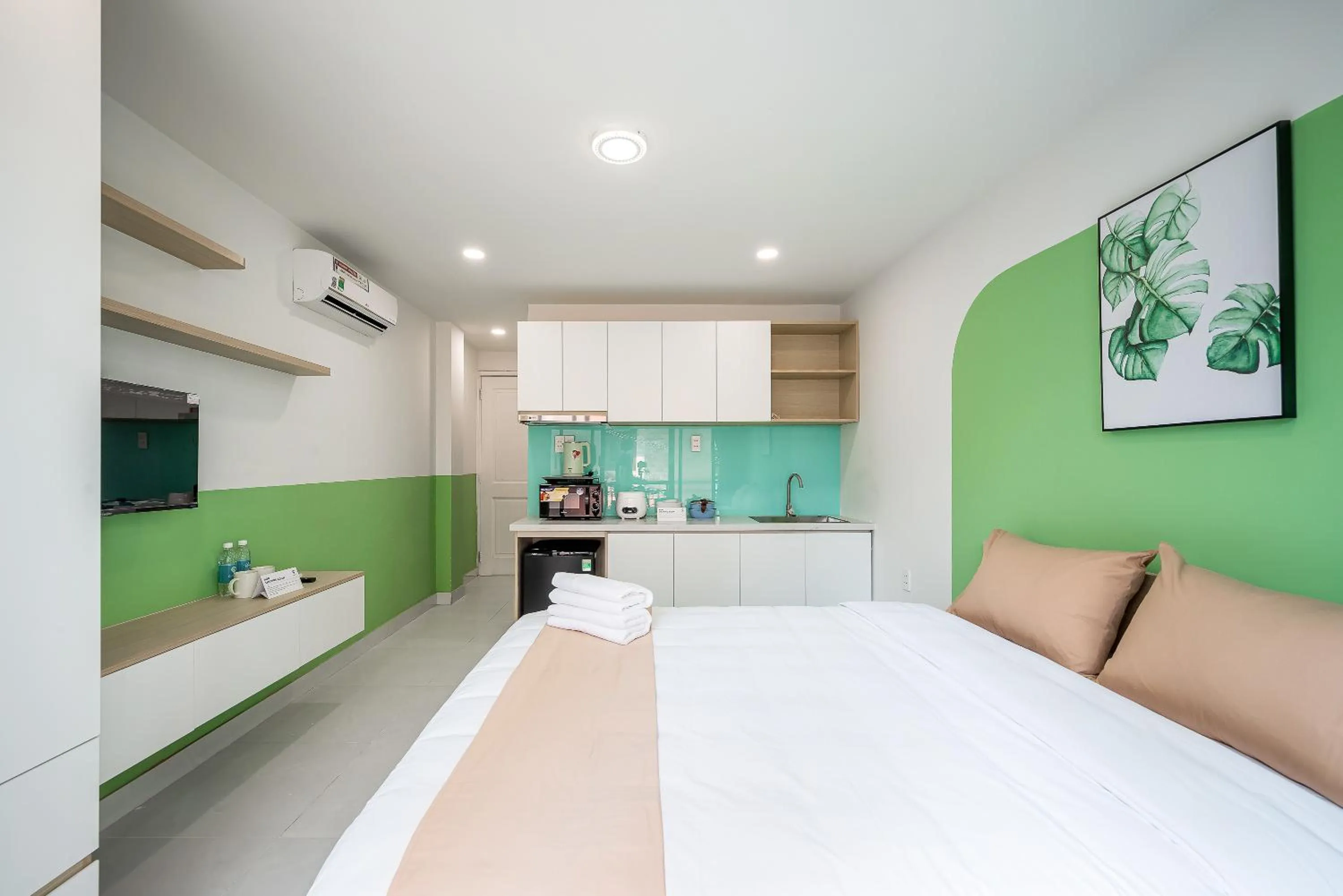 Bed in Cozrum Homes - Coraline House