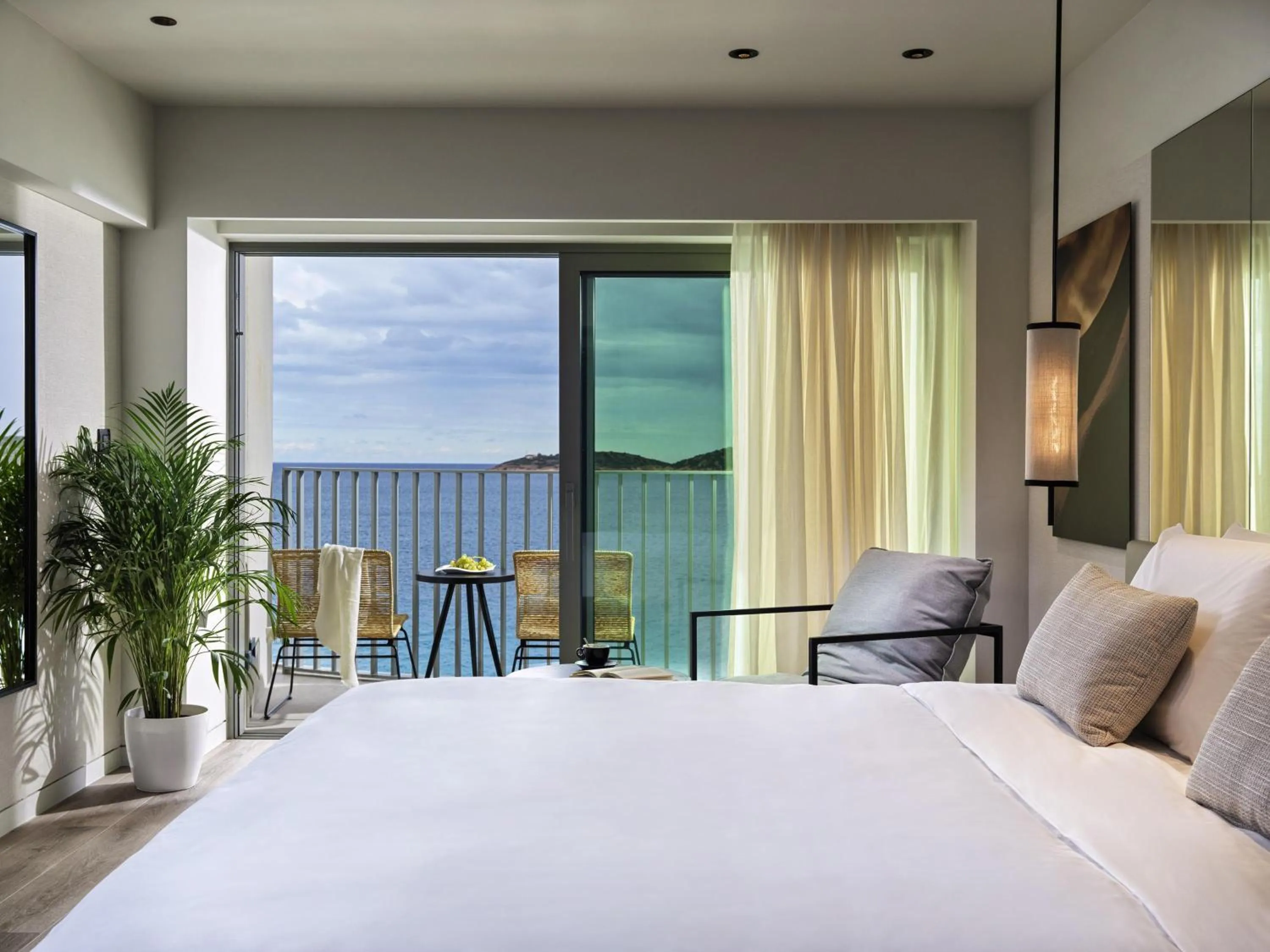Bedroom, Bed in NIKO Seaside Resort MGallery