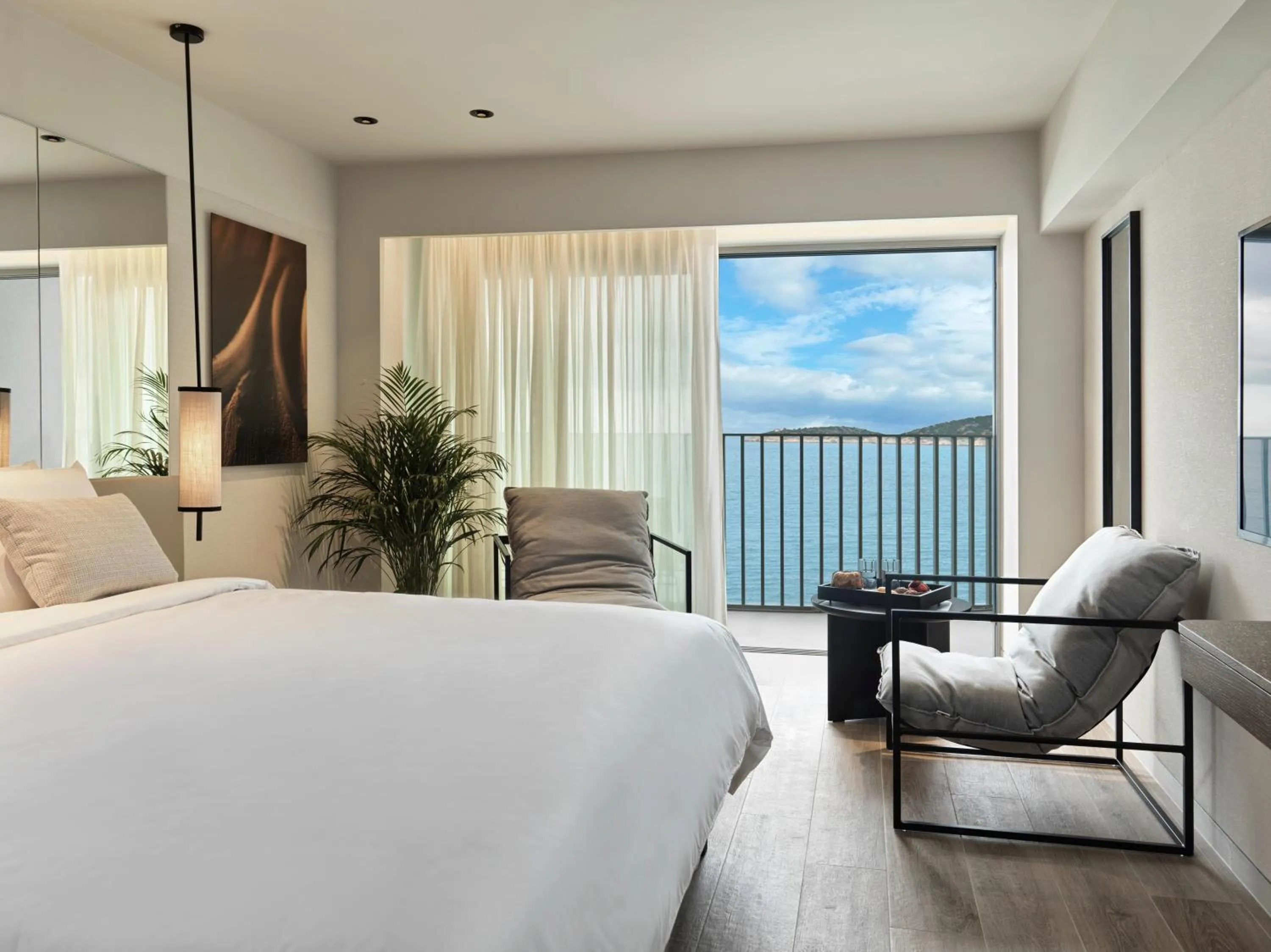 Bedroom, Bed in NIKO Seaside Resort MGallery